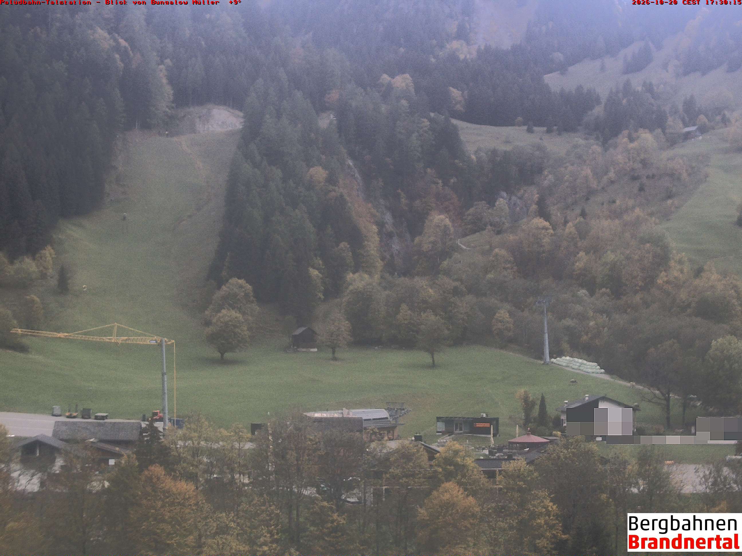 Blick auf Palüdbahn von Bungalow Müller