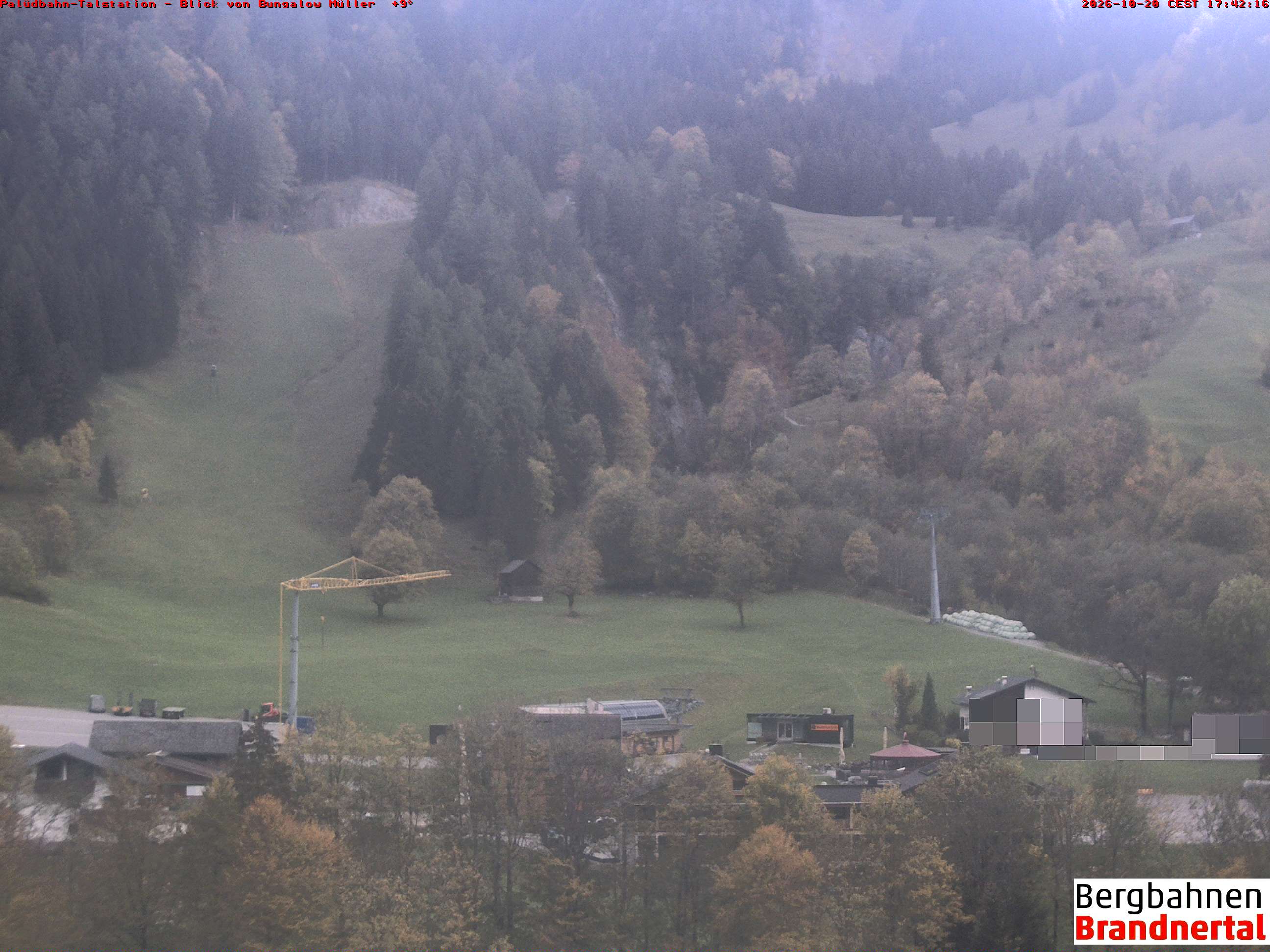 Blick auf Palüdbahn von Bungalow Müller