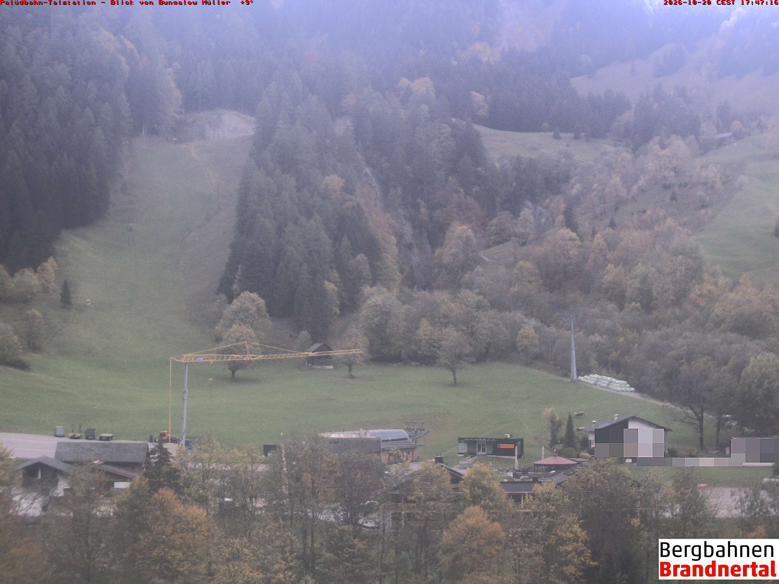 Blick auf Palüdbahn von Bungalow Müller