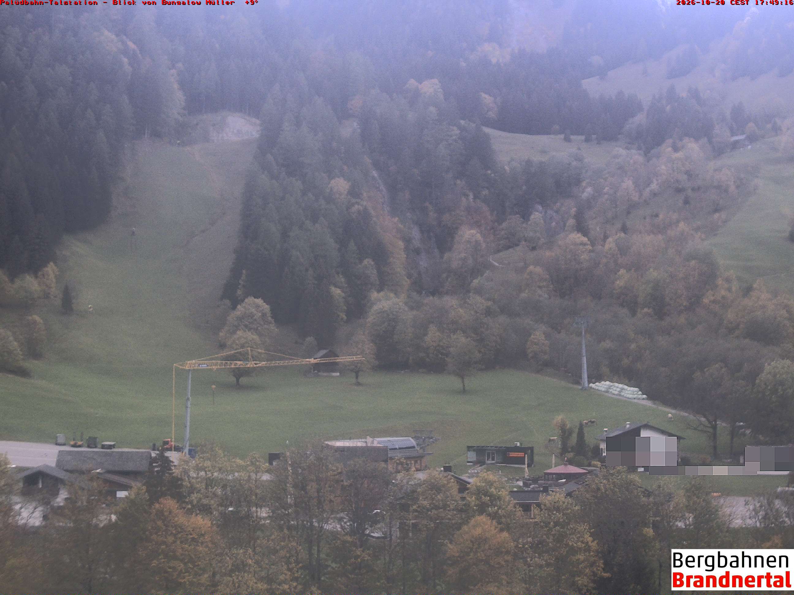 Blick auf Palüdbahn von Bungalow Müller