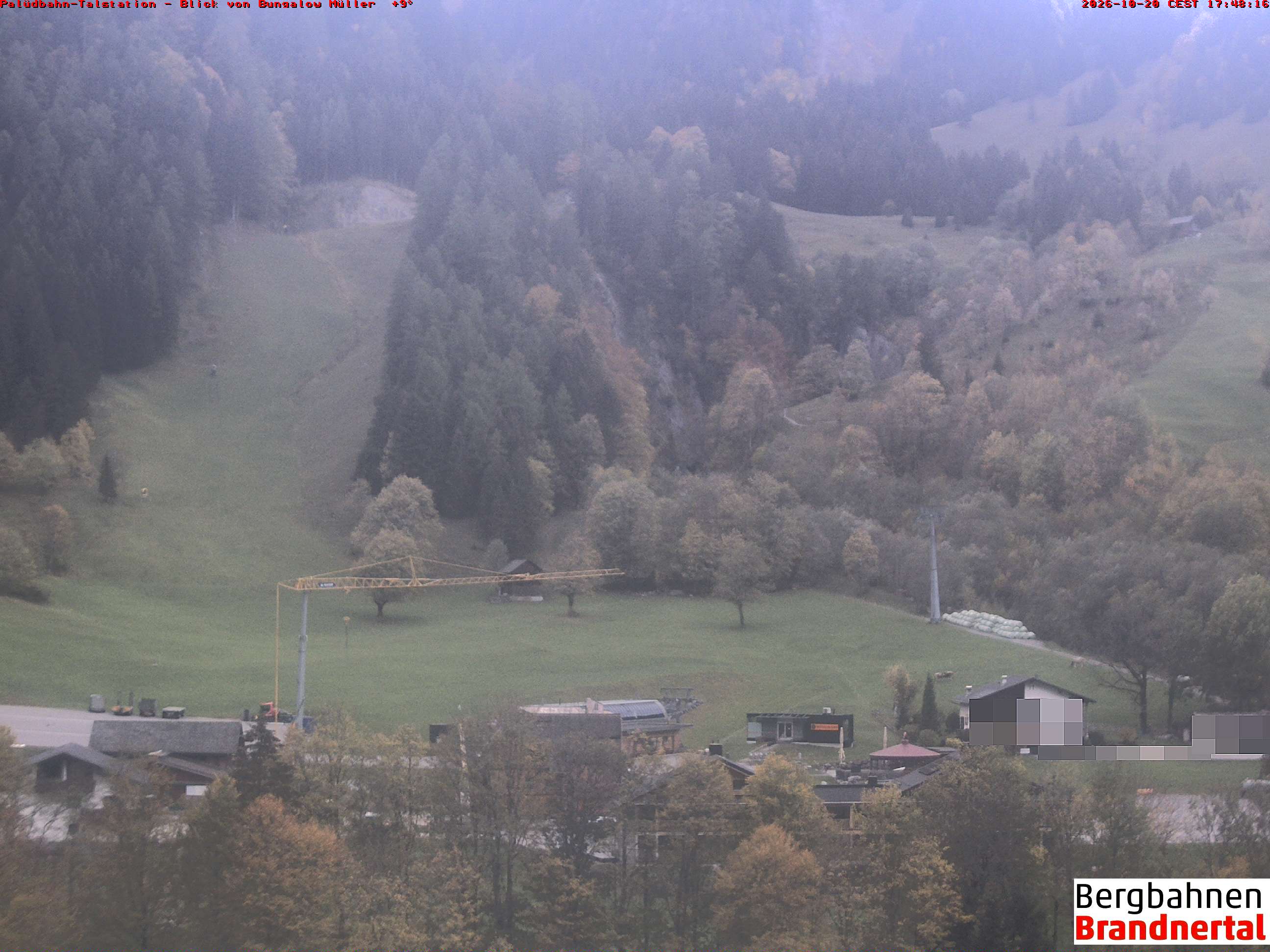 Blick auf Palüdbahn von Bungalow Müller