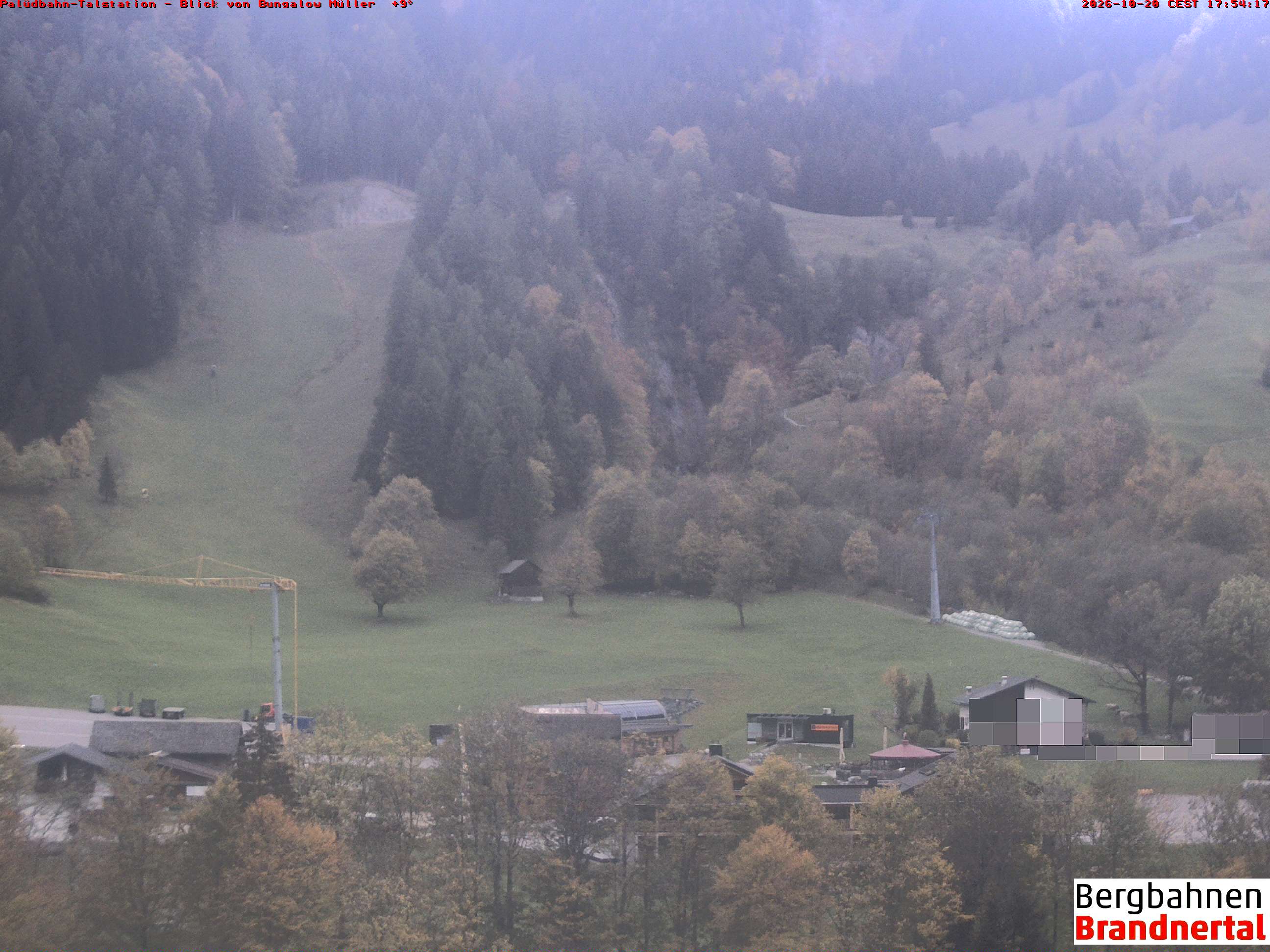 Blick auf Palüdbahn von Bungalow Müller