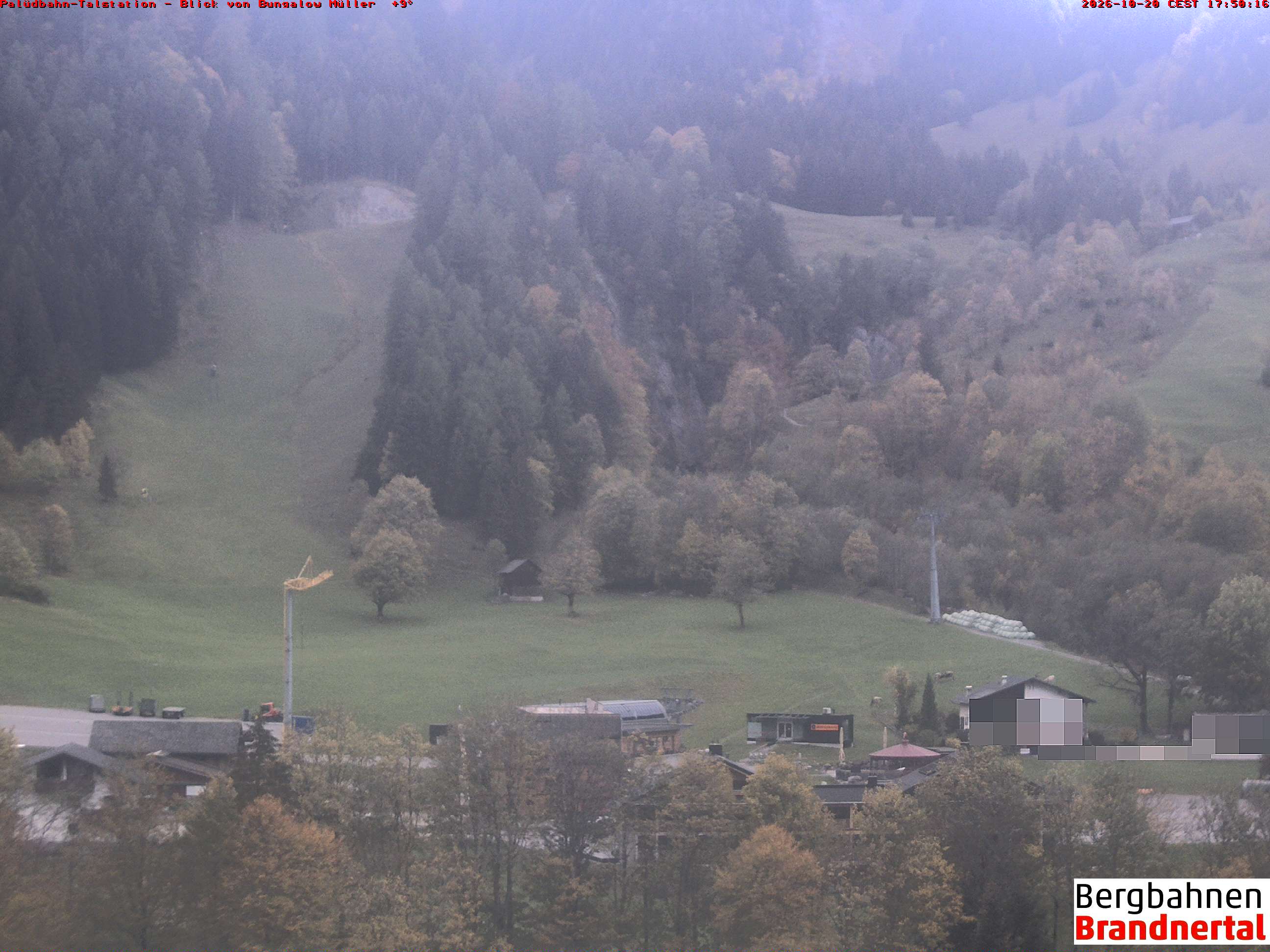 Blick auf Palüdbahn von Bungalow Müller