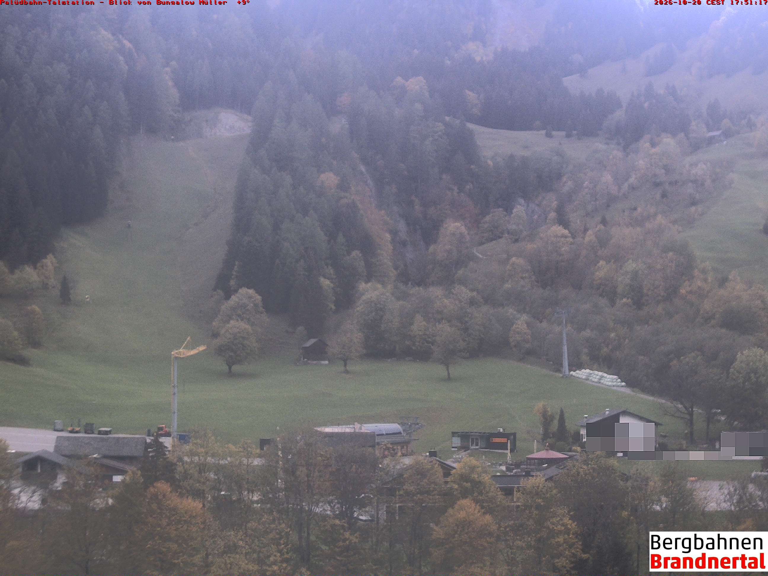 Blick auf Palüdbahn von Bungalow Müller