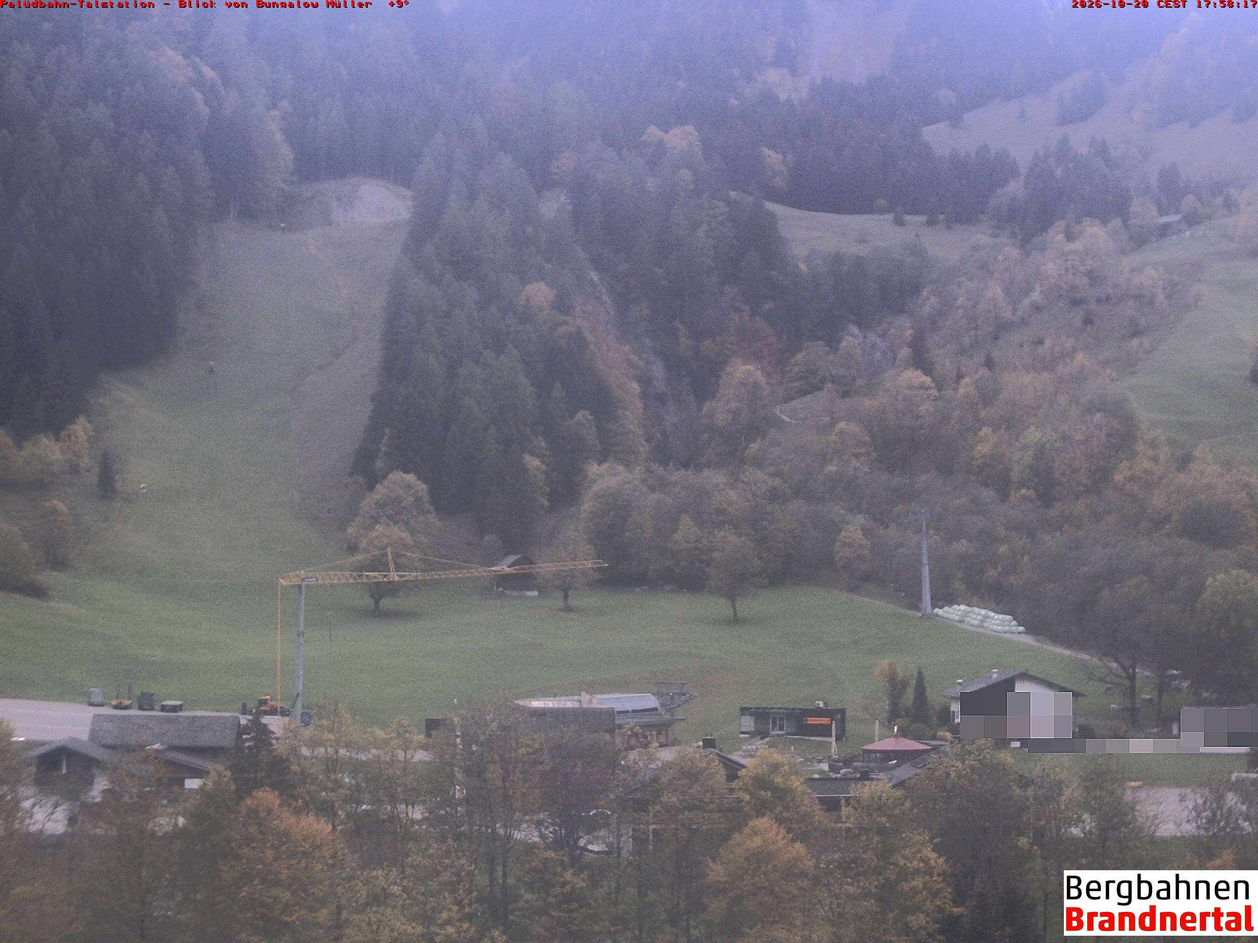 Blick auf Palüdbahn von Bungalow Müller