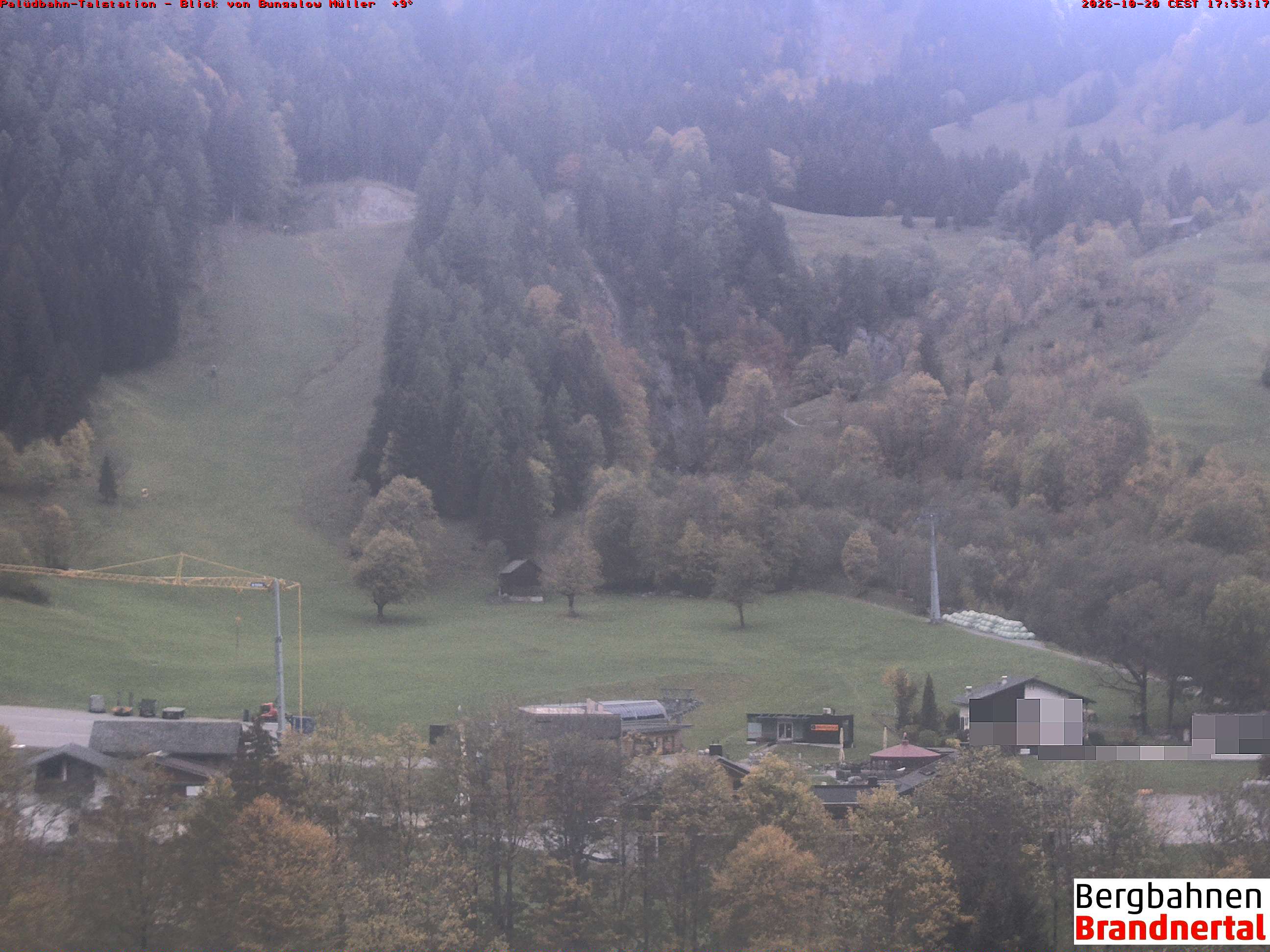 Blick auf Palüdbahn von Bungalow Müller