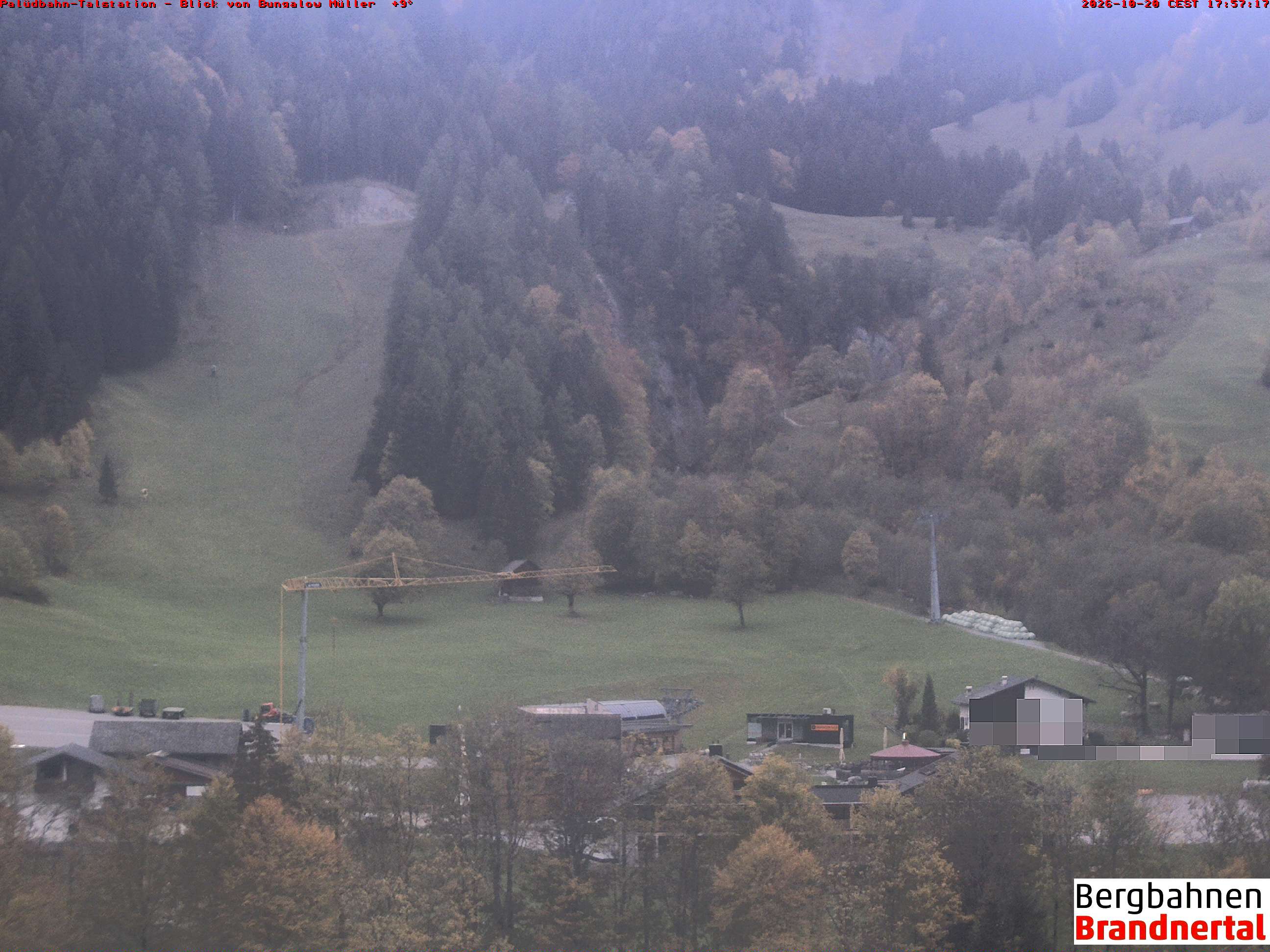 Blick auf Palüdbahn von Bungalow Müller