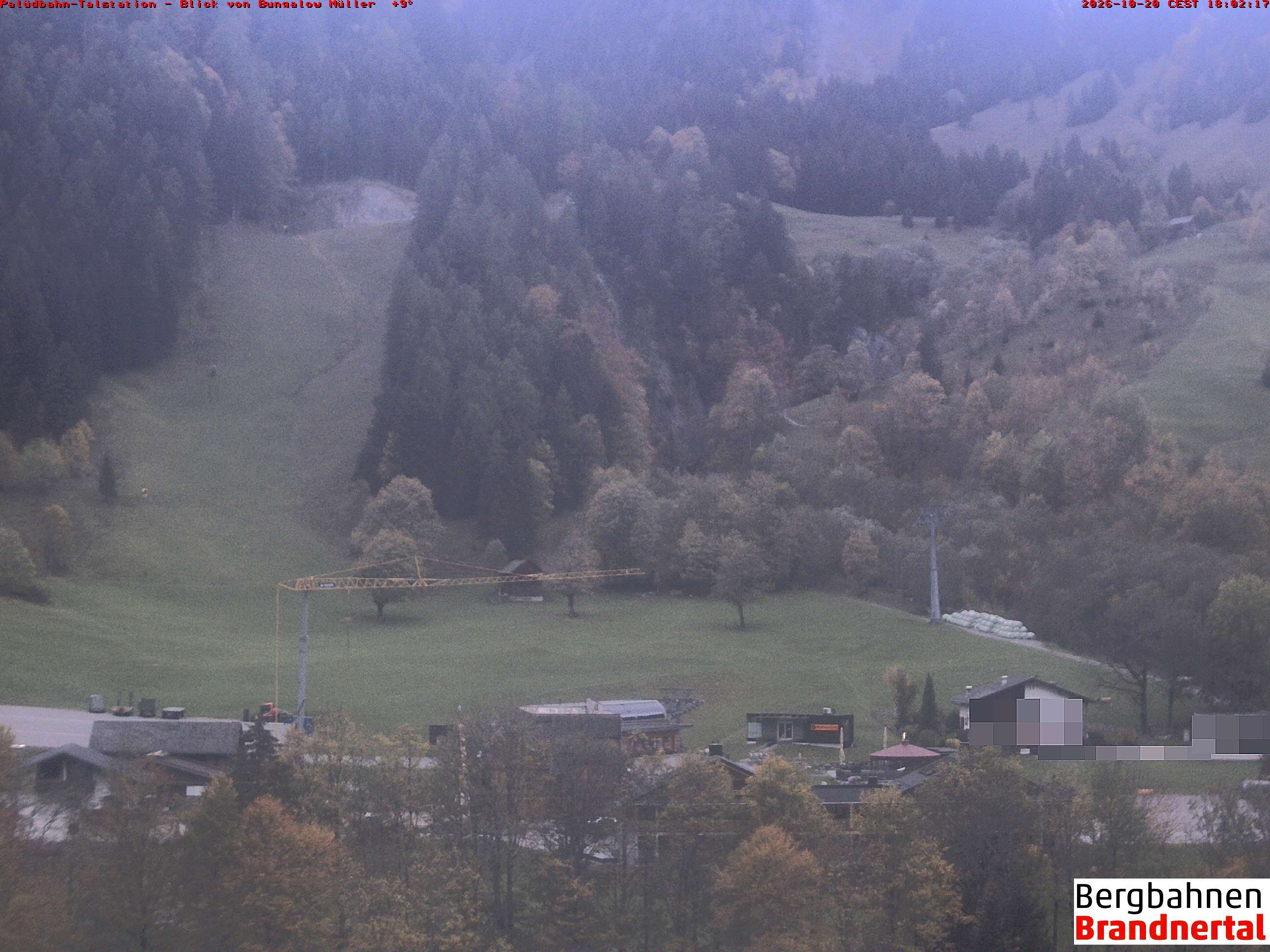 Blick auf Palüdbahn von Bungalow Müller