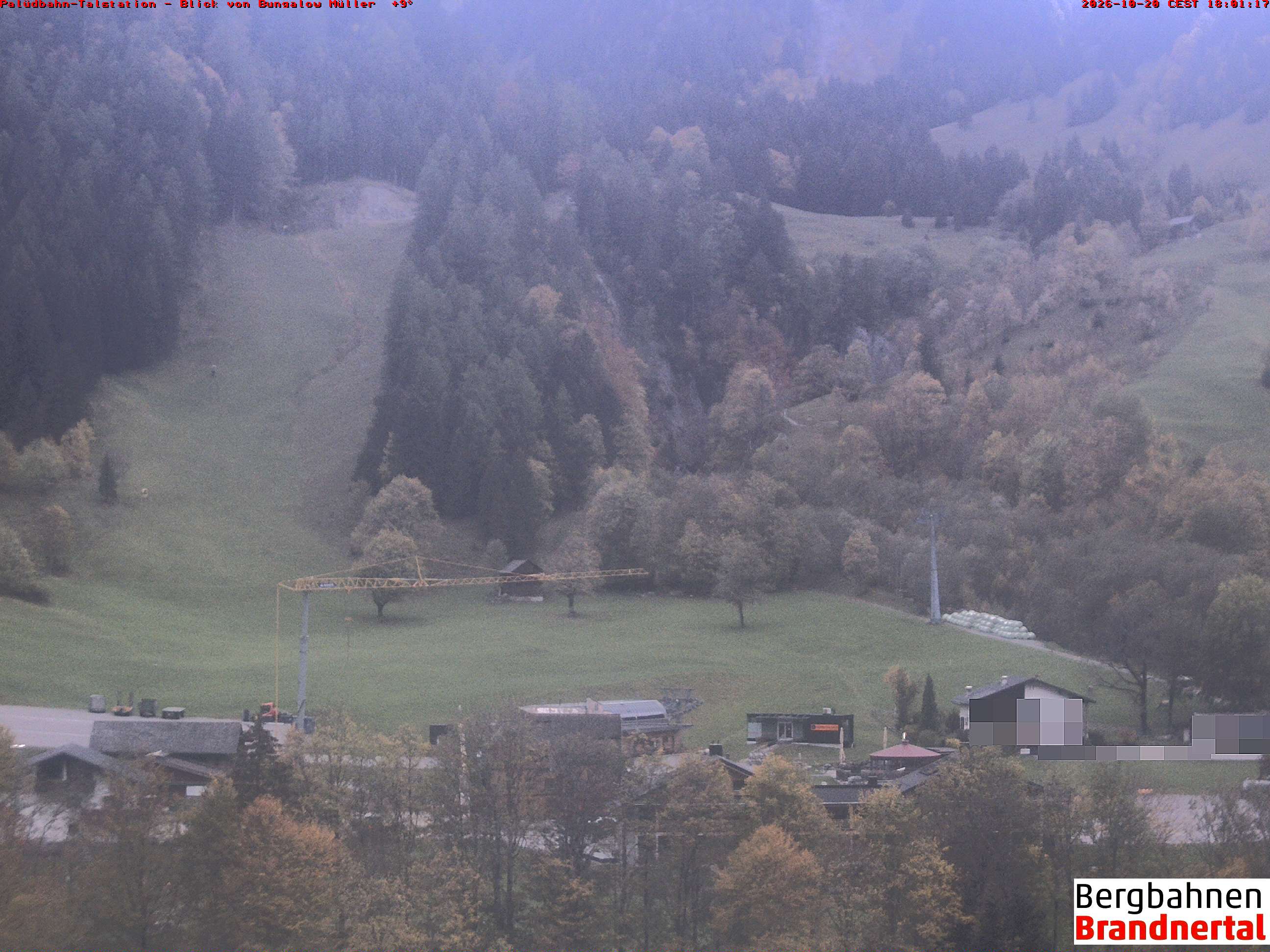 Blick auf Palüdbahn von Bungalow Müller