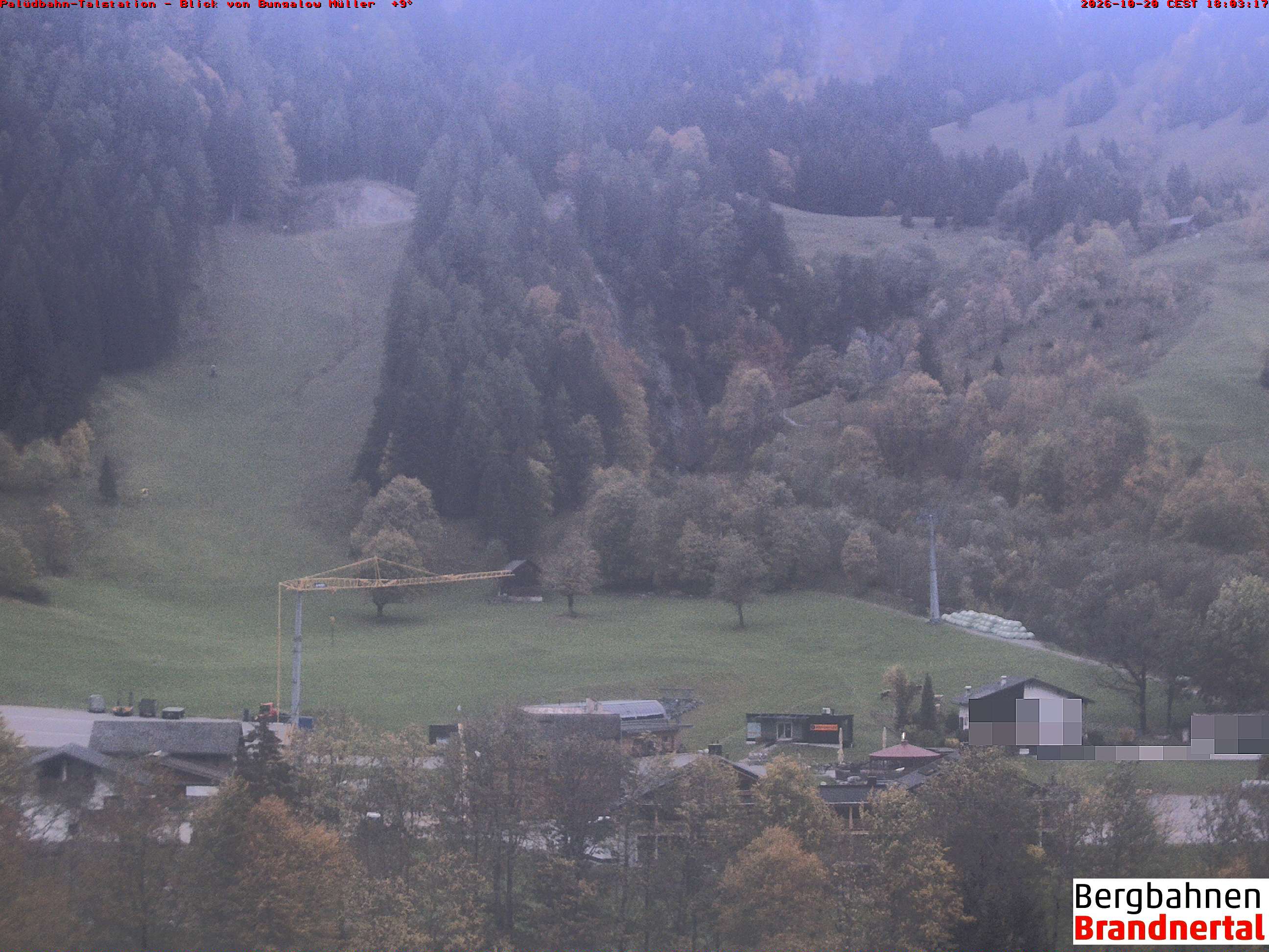 Blick auf Palüdbahn von Bungalow Müller
