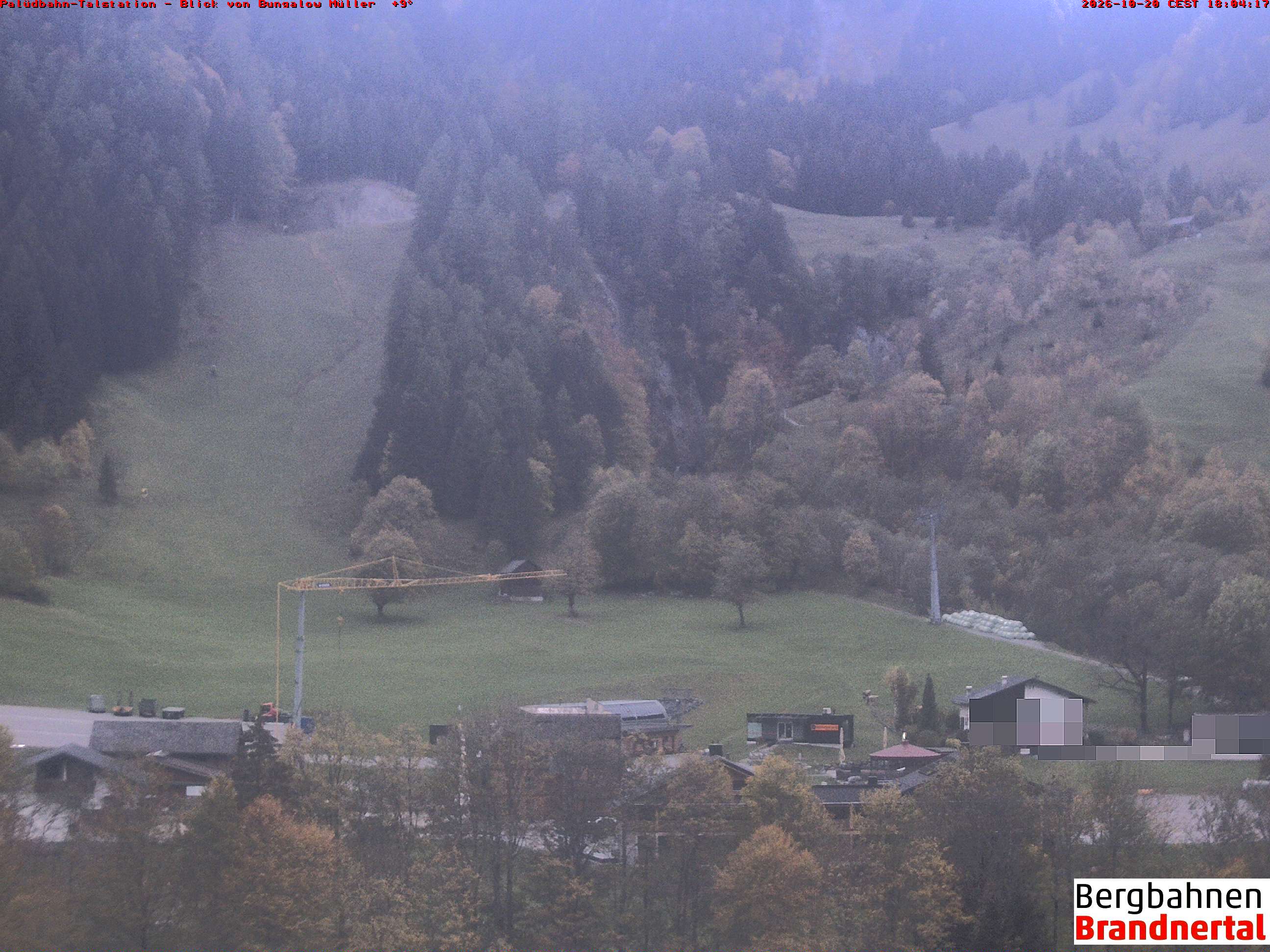 Blick auf Palüdbahn von Bungalow Müller