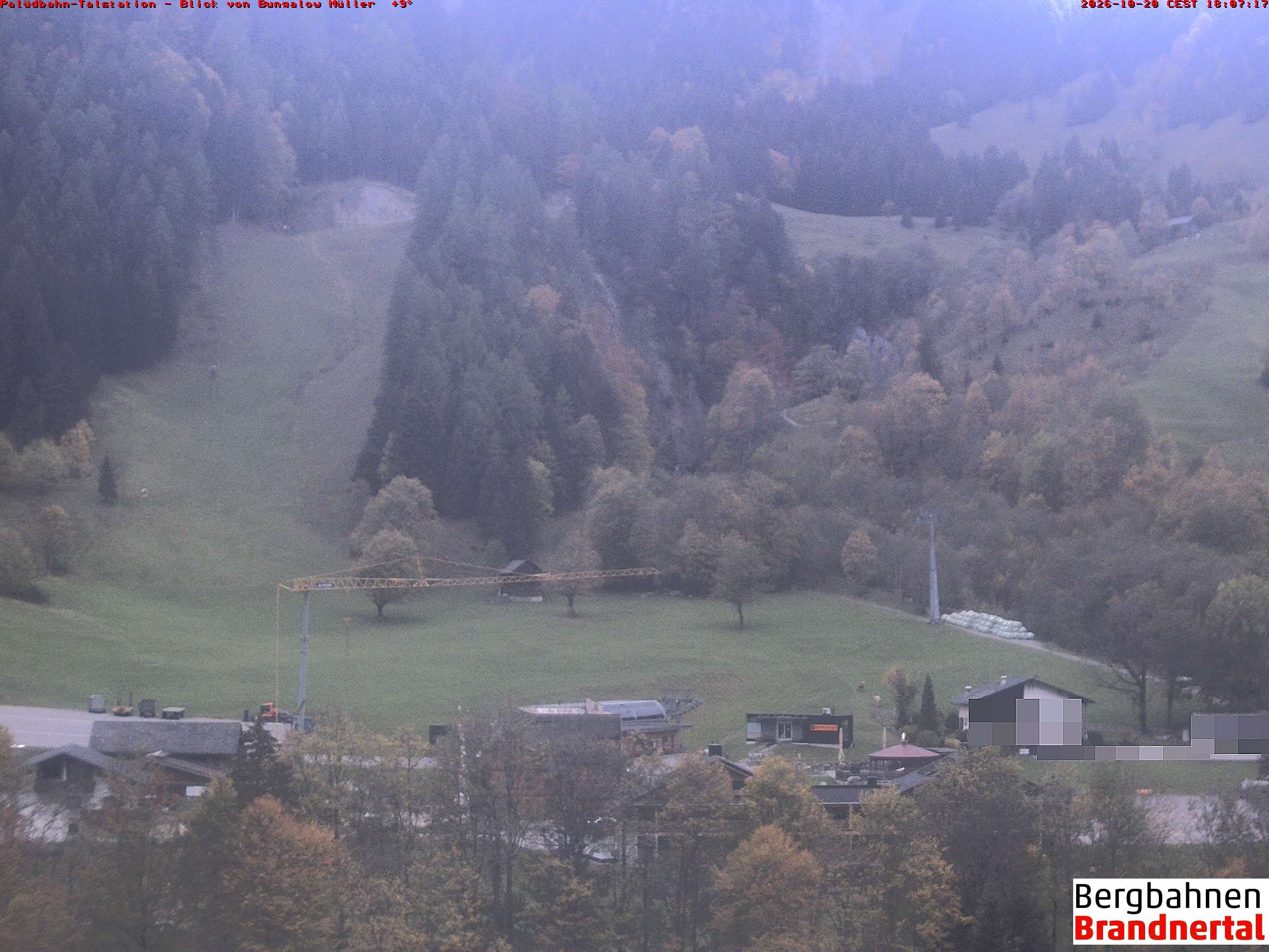 Blick auf Palüdbahn von Bungalow Müller