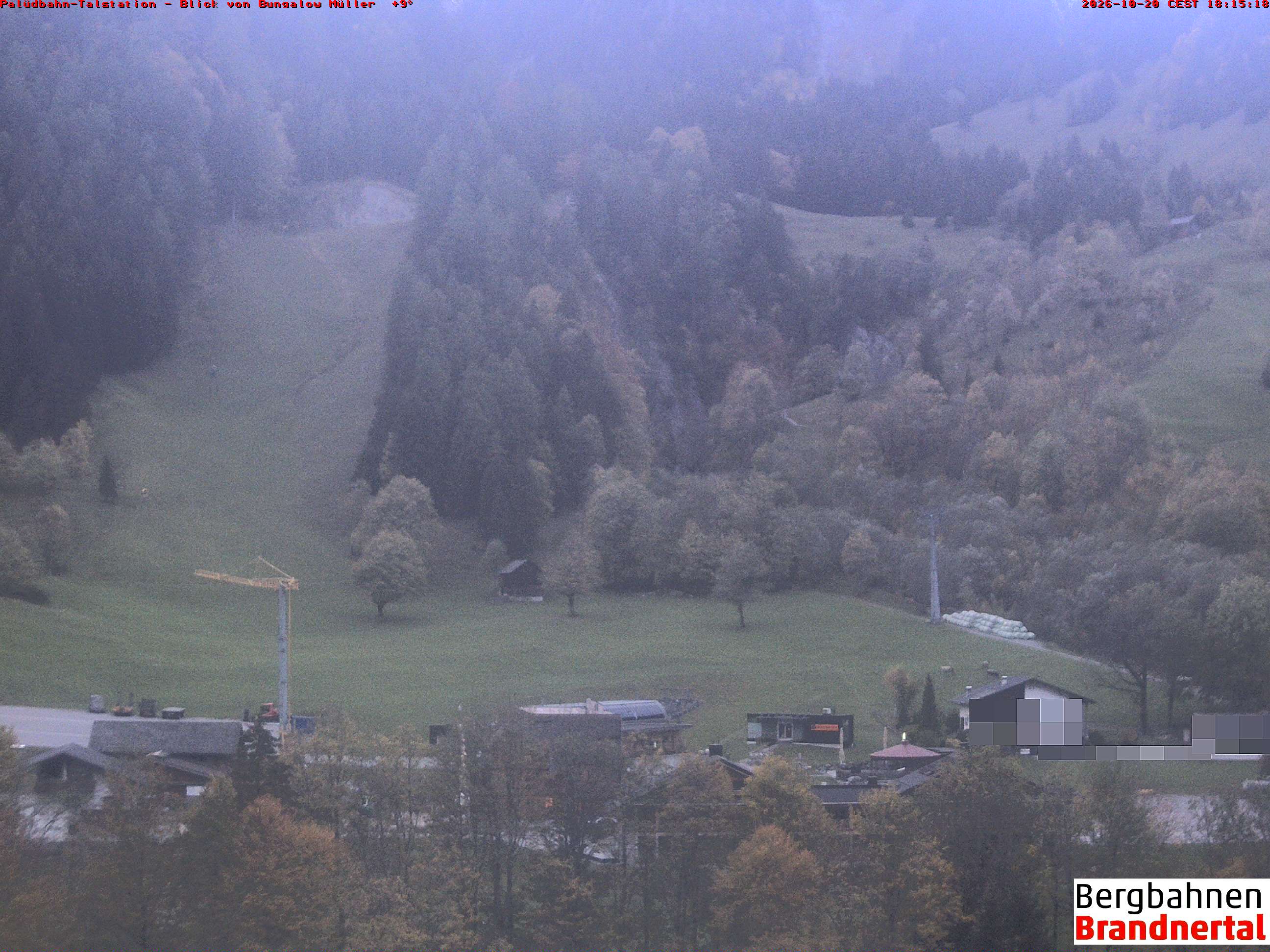Blick auf Palüdbahn von Bungalow Müller