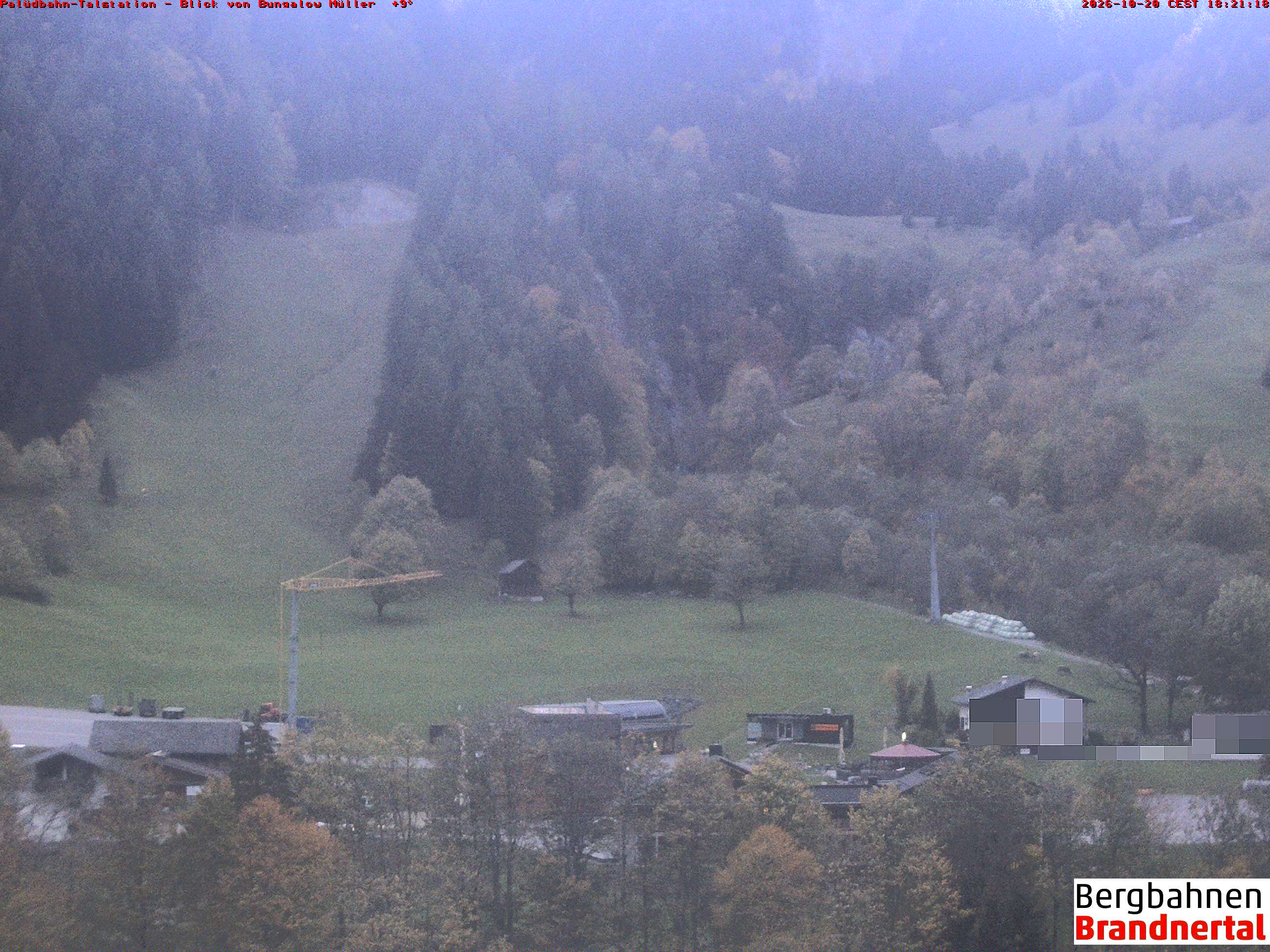 Blick auf Palüdbahn von Bungalow Müller