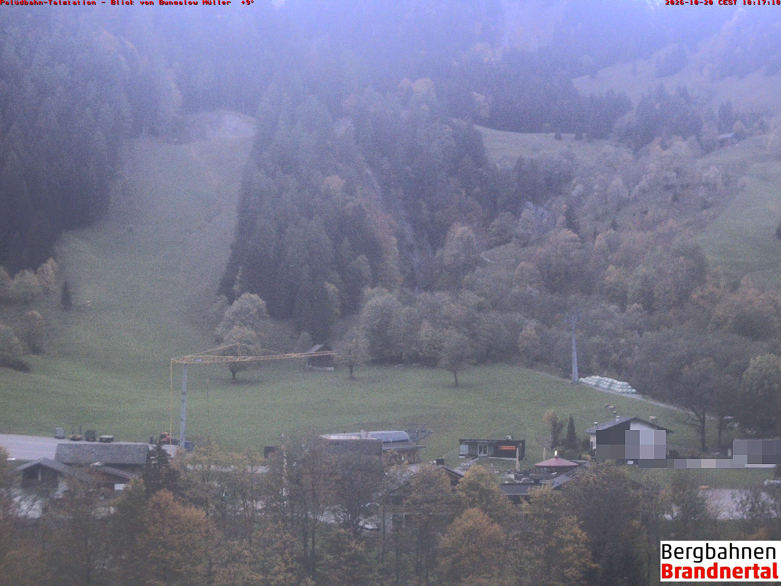 Blick auf Palüdbahn von Bungalow Müller