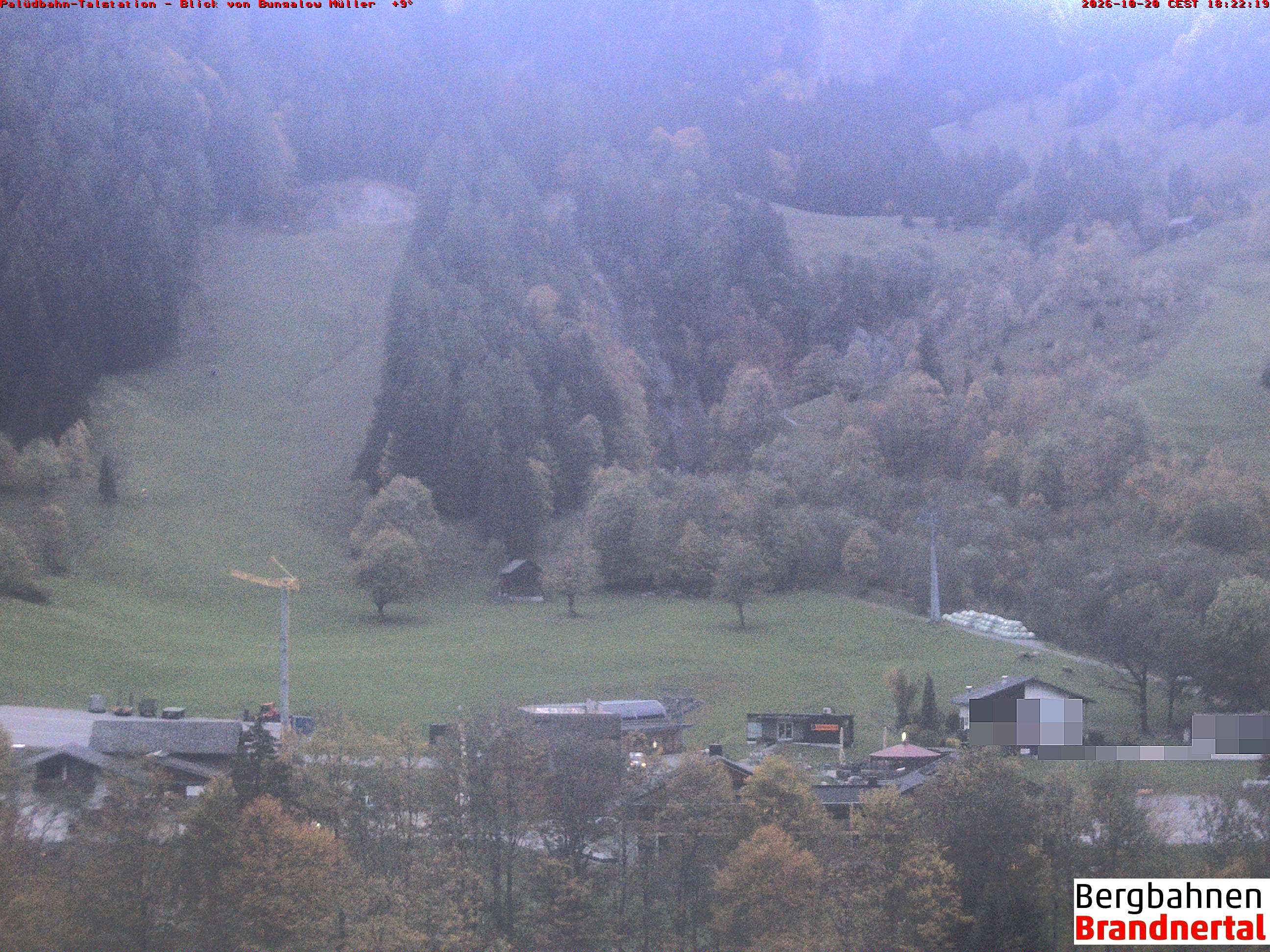 Blick auf Palüdbahn von Bungalow Müller