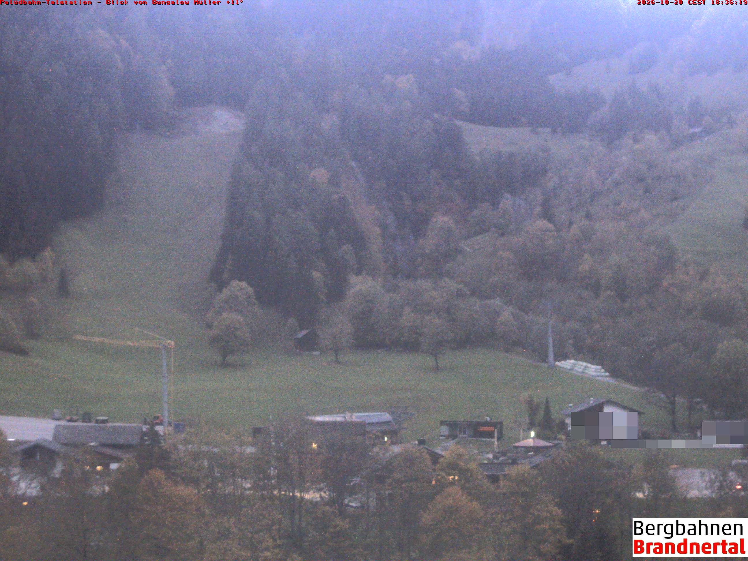 Blick auf Palüdbahn von Bungalow Müller