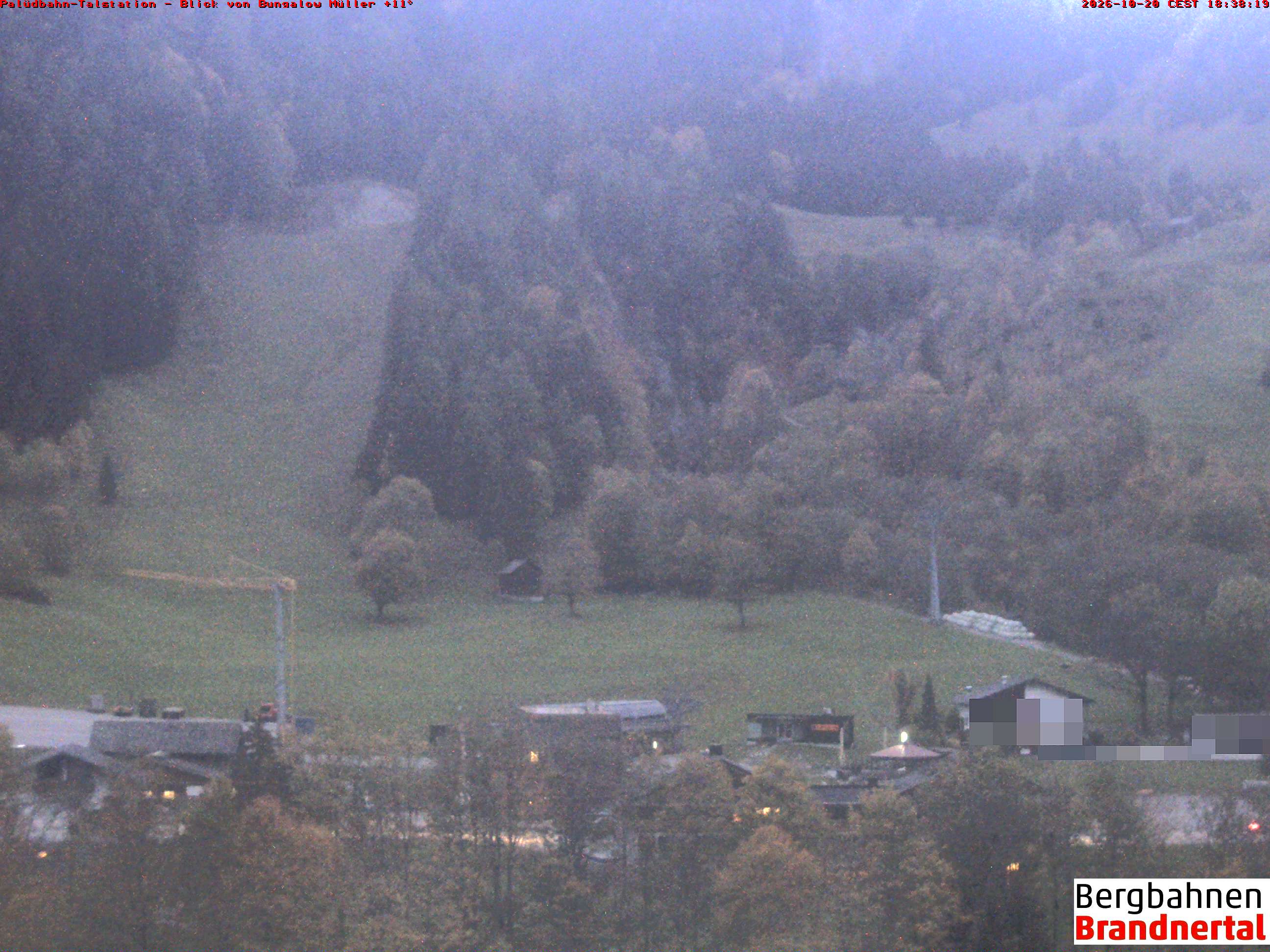 Blick auf Palüdbahn von Bungalow Müller