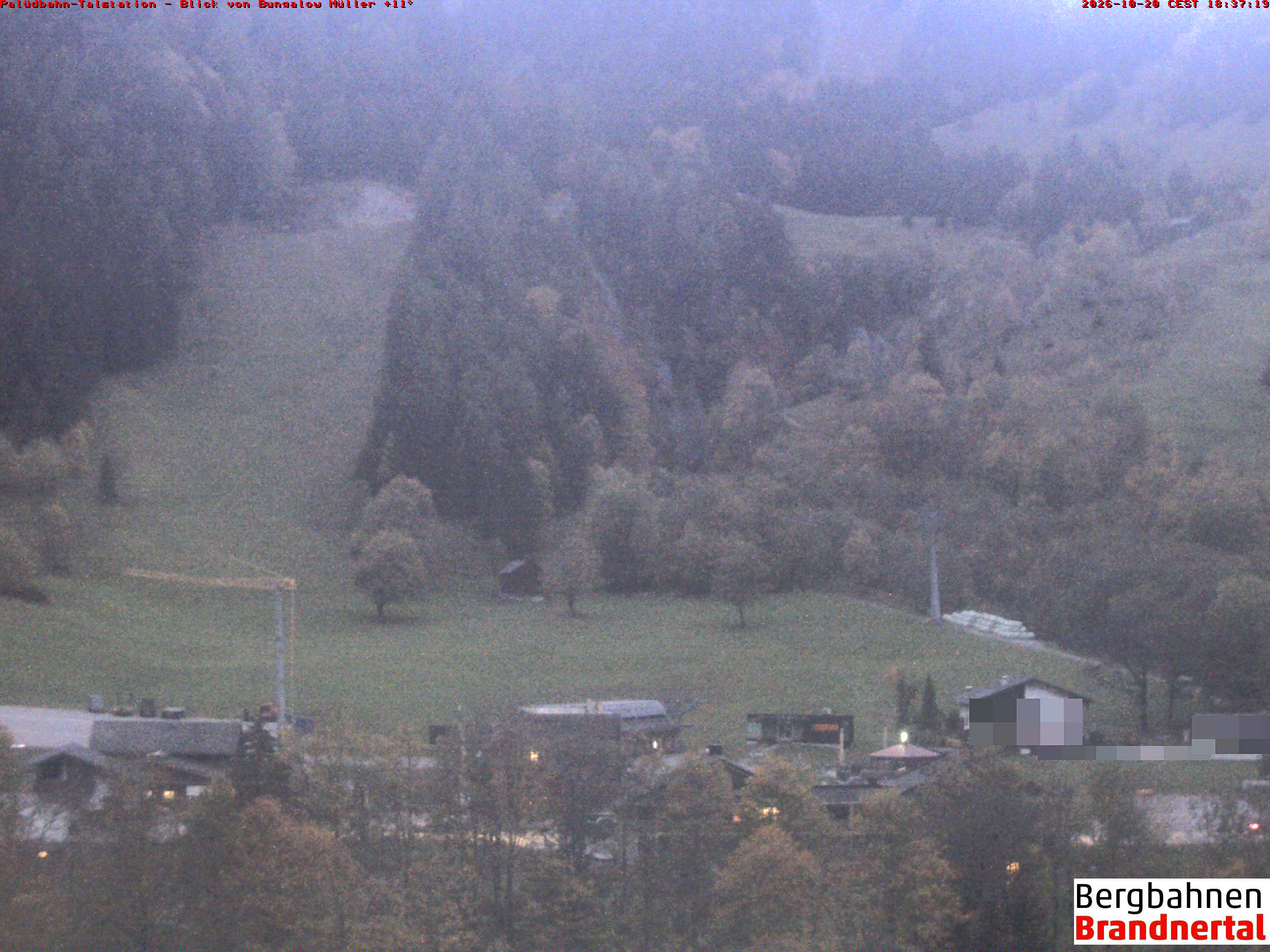 Blick auf Palüdbahn von Bungalow Müller