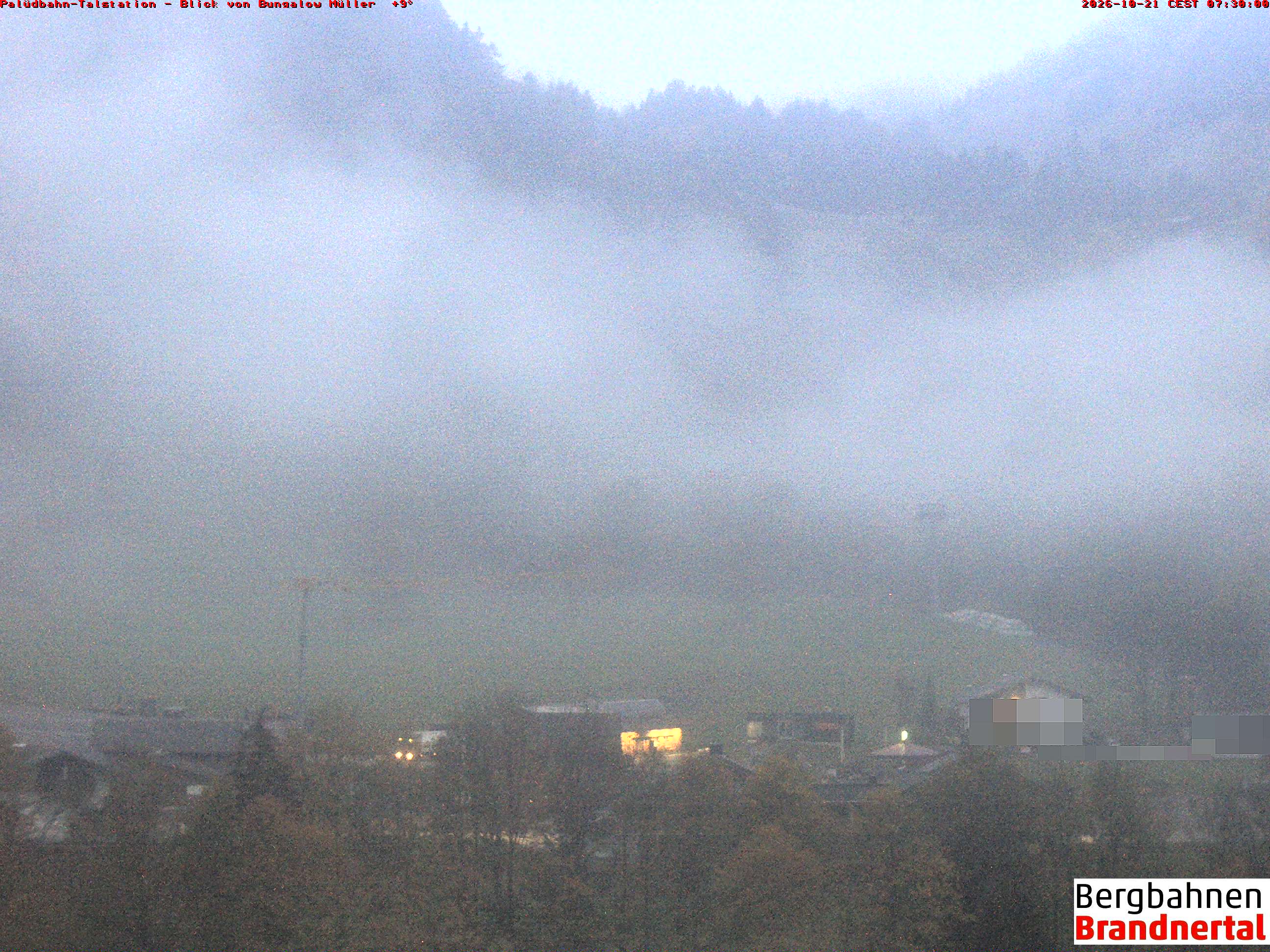 Blick auf Palüdbahn von Bungalow Müller