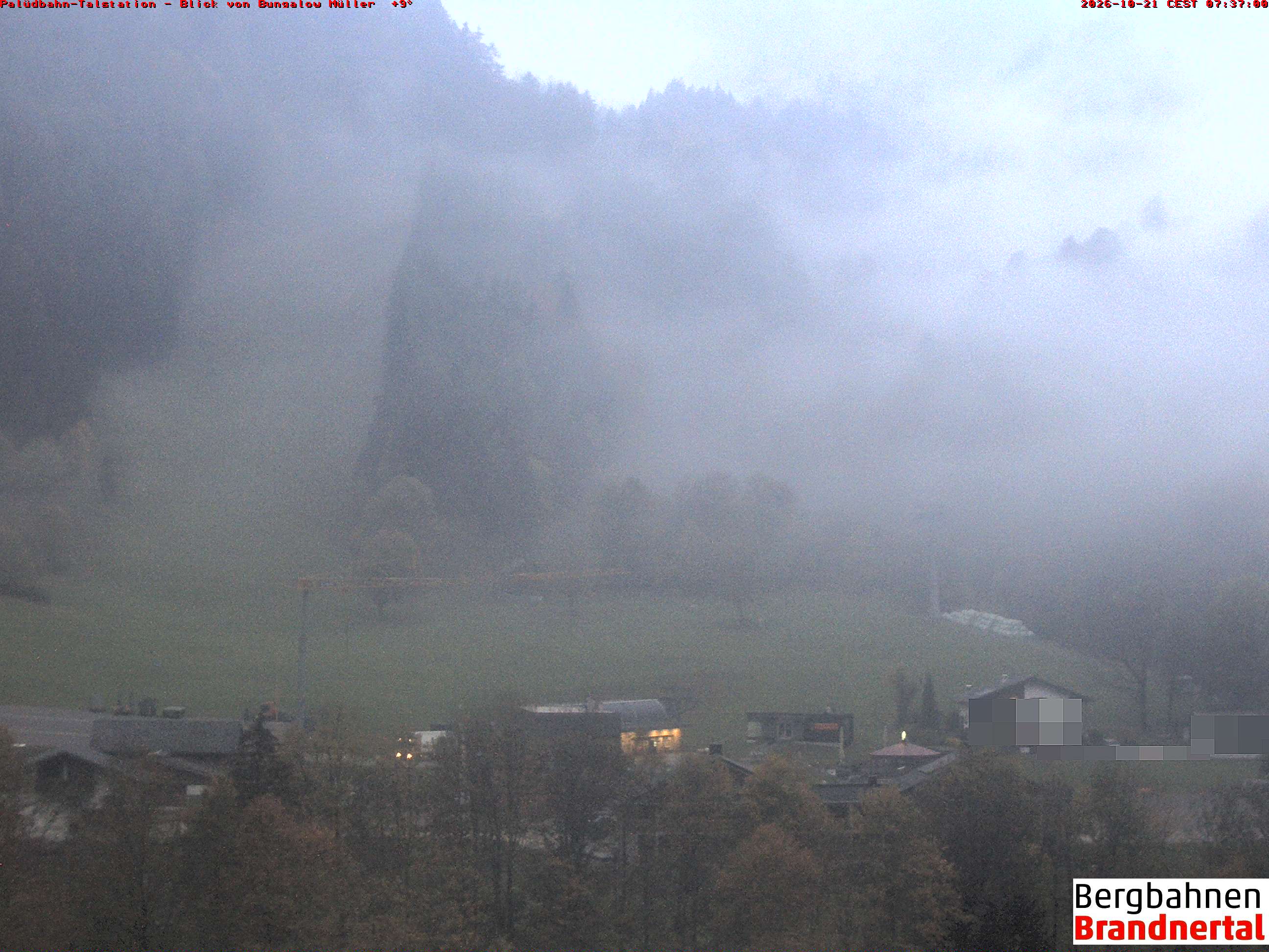 Blick auf Palüdbahn von Bungalow Müller