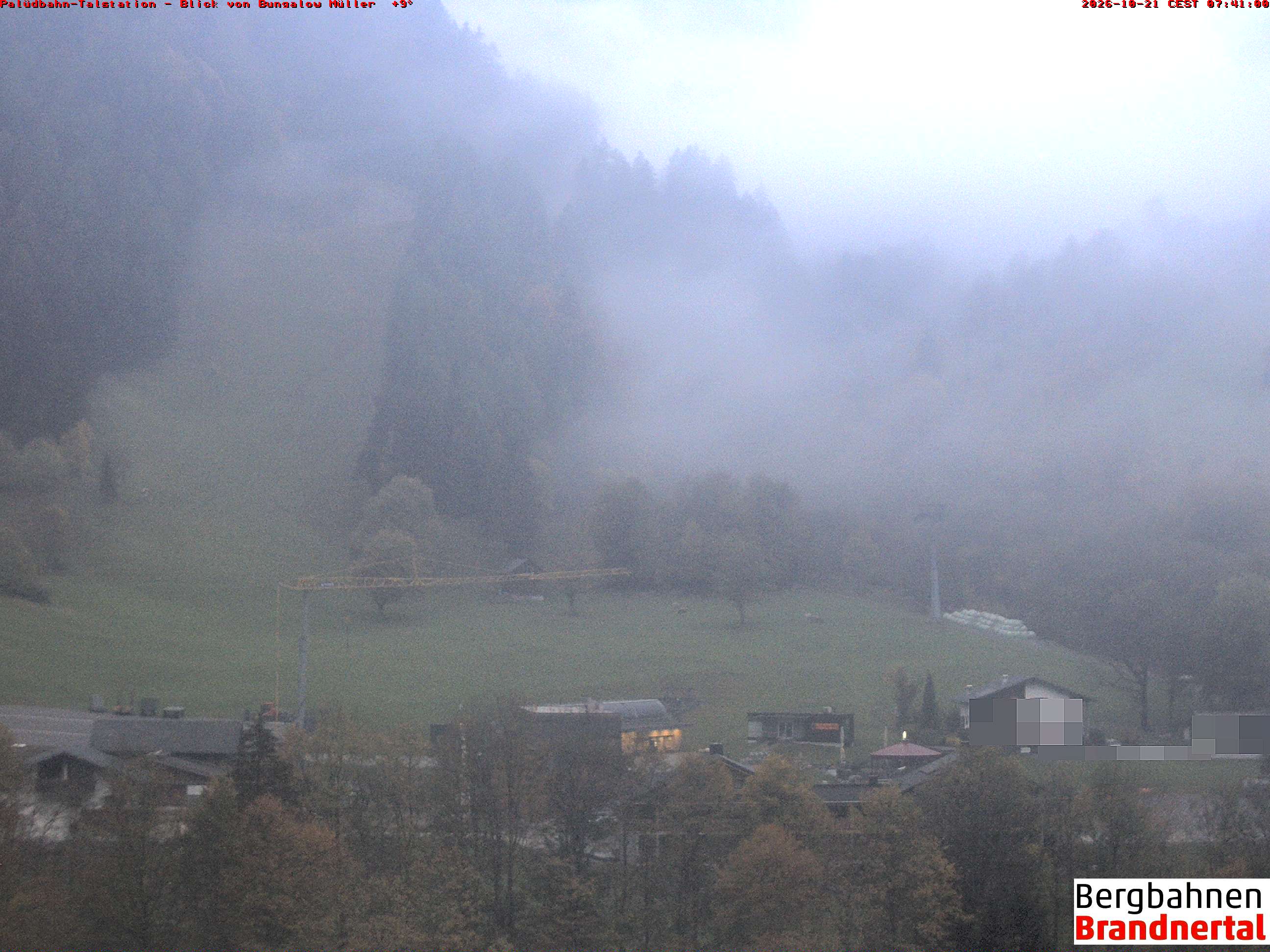 Blick auf Palüdbahn von Bungalow Müller