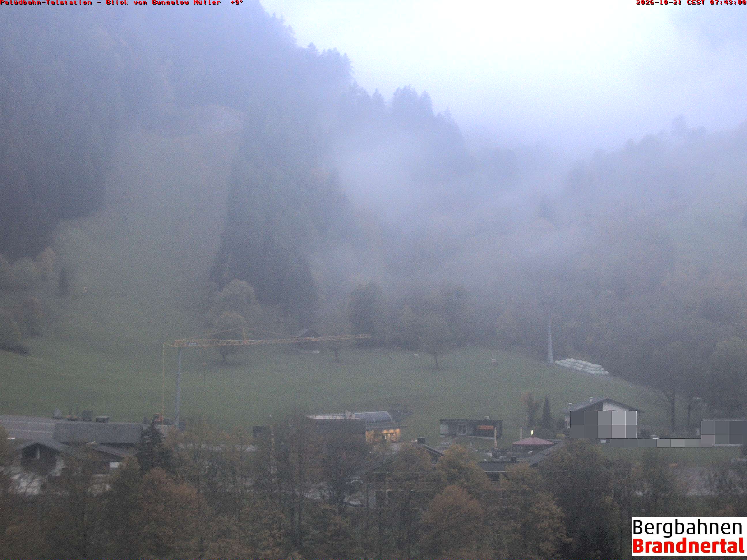 Blick auf Palüdbahn von Bungalow Müller