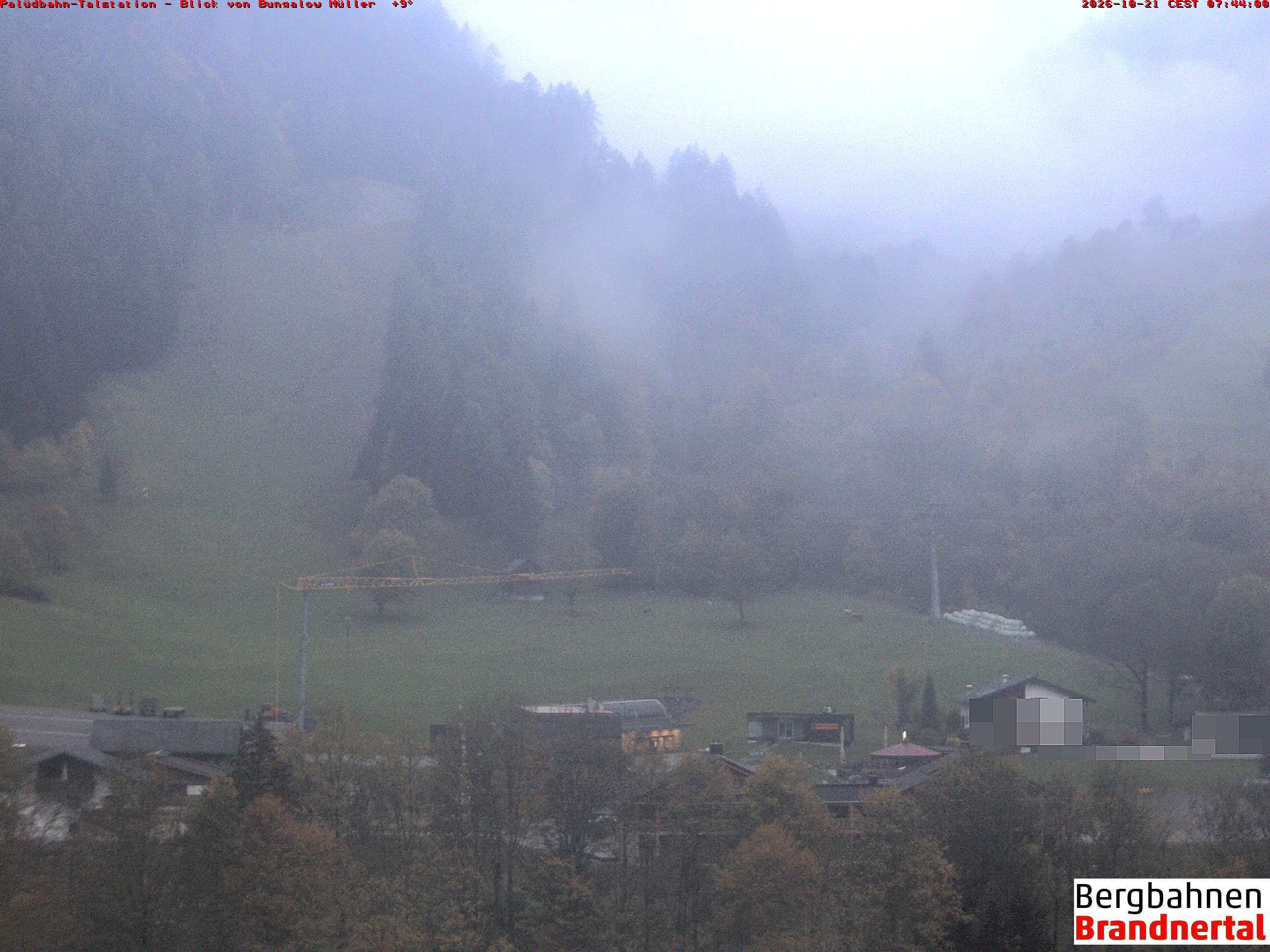 Blick auf Palüdbahn von Bungalow Müller