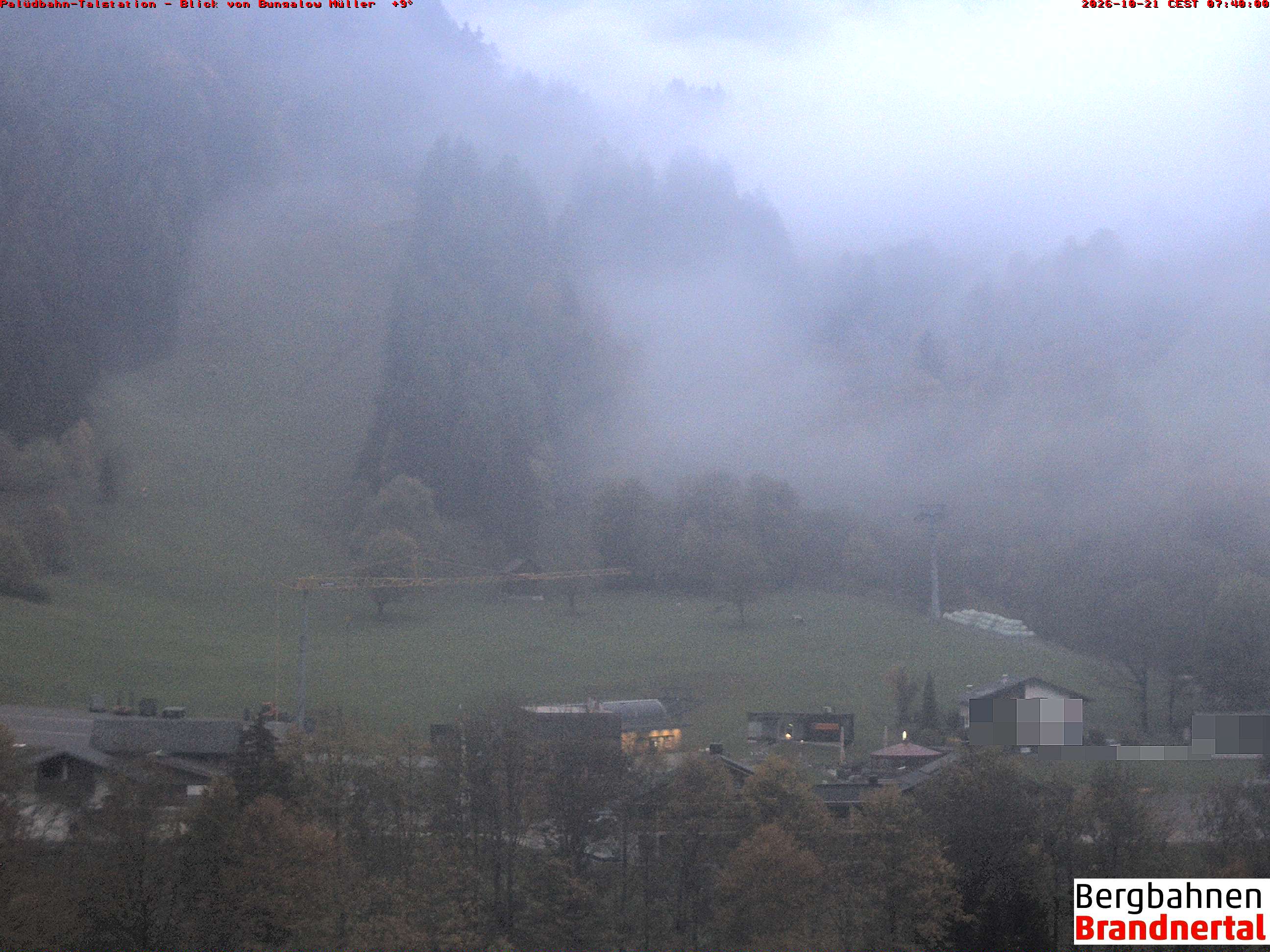 Blick auf Palüdbahn von Bungalow Müller