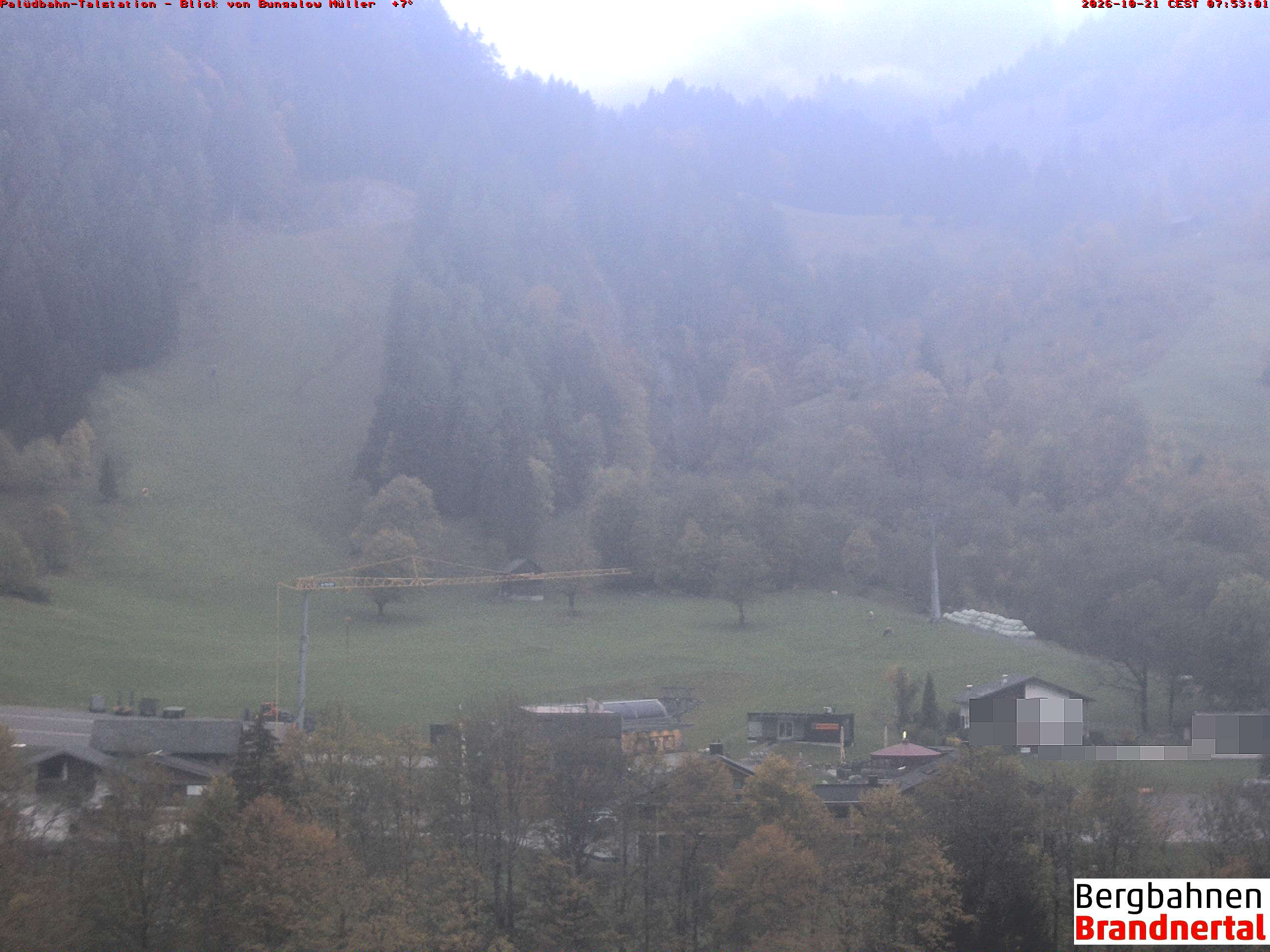 Blick auf Palüdbahn von Bungalow Müller