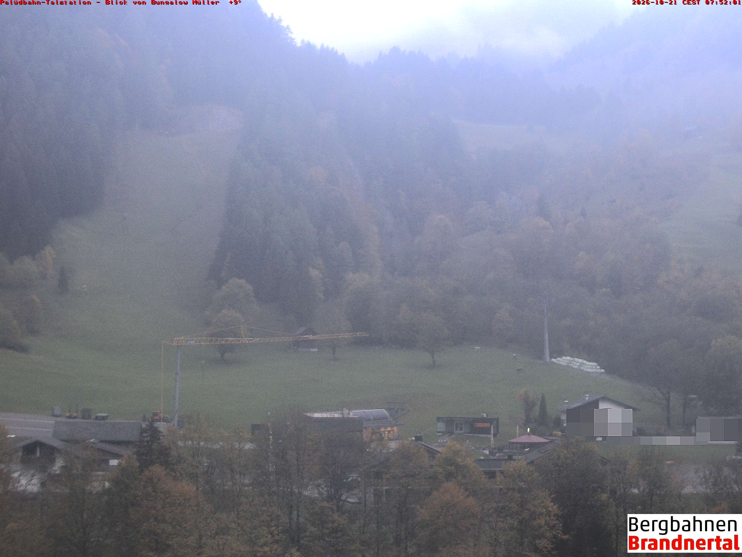 Blick auf Palüdbahn von Bungalow Müller
