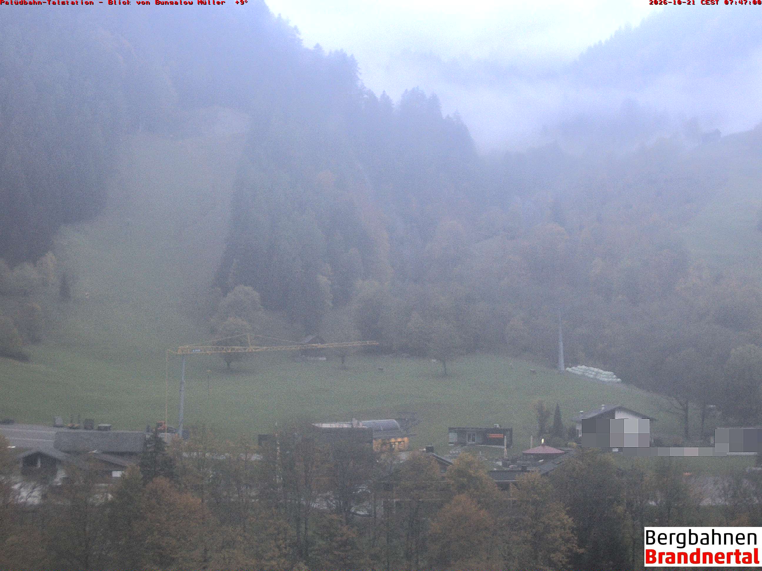 Blick auf Palüdbahn von Bungalow Müller
