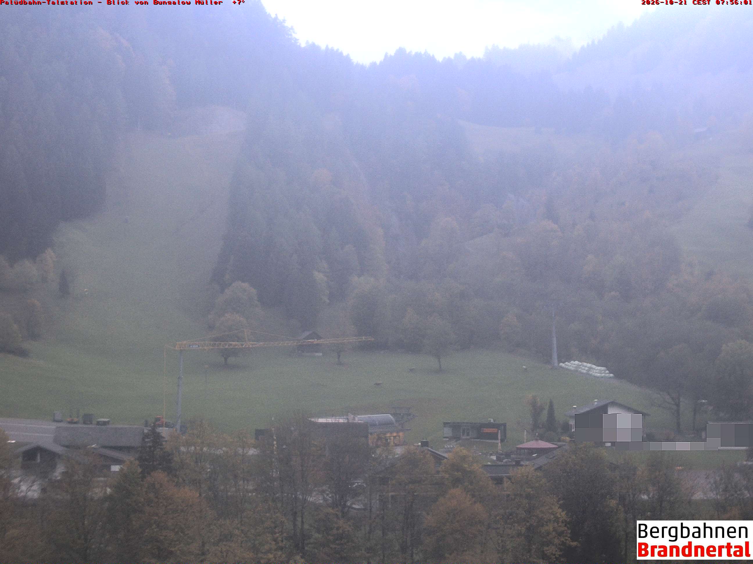 Blick auf Palüdbahn von Bungalow Müller