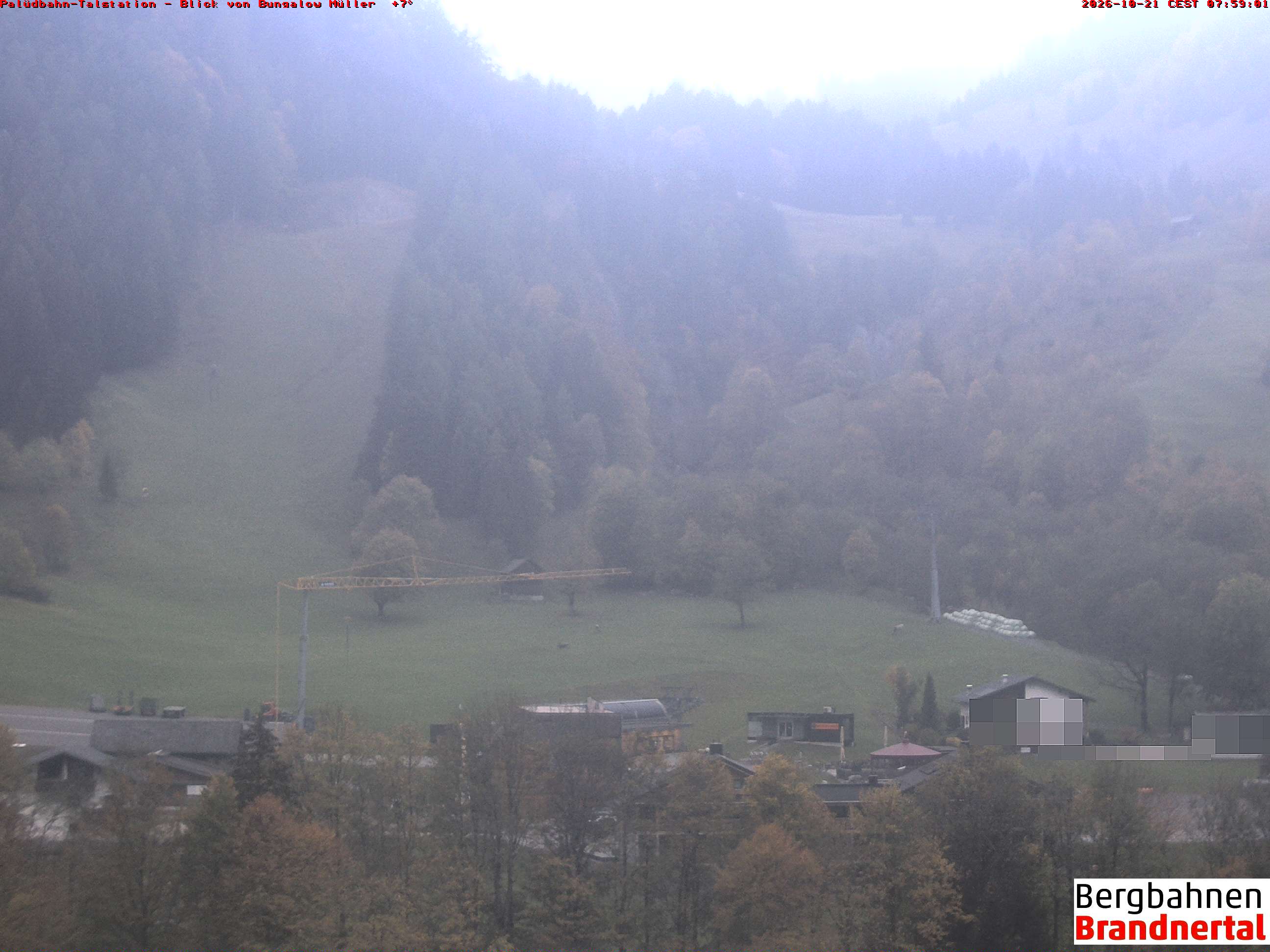 Blick auf Palüdbahn von Bungalow Müller