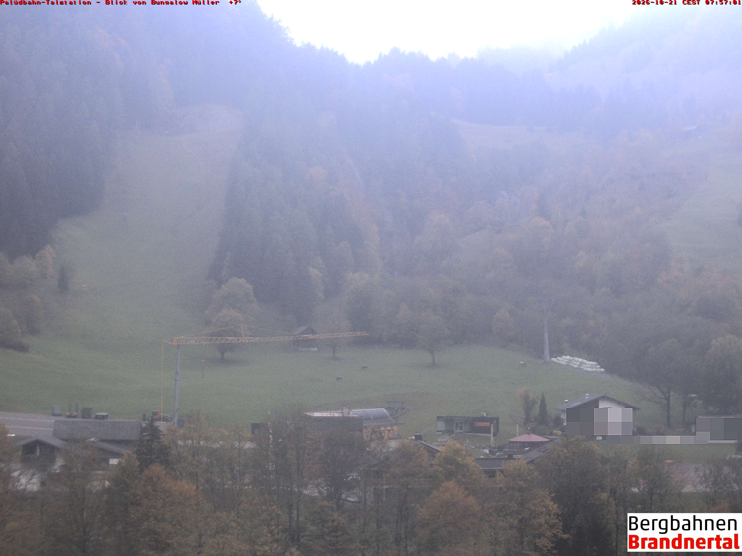 Blick auf Palüdbahn von Bungalow Müller