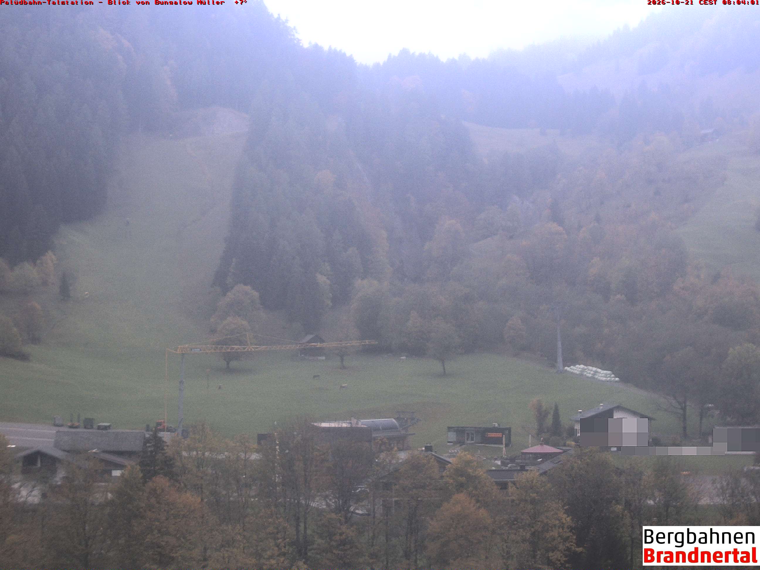 Blick auf Palüdbahn von Bungalow Müller