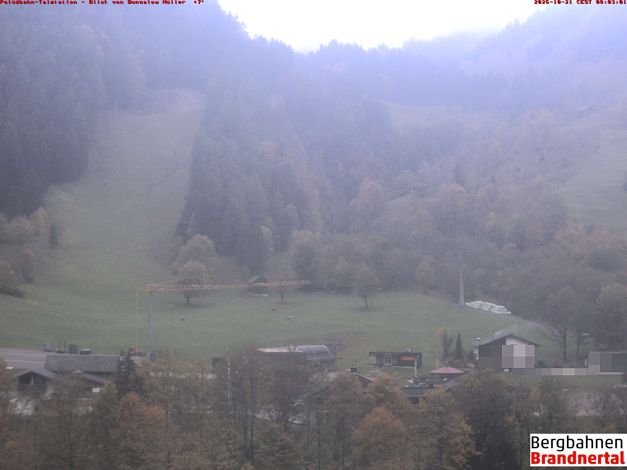 Blick auf Palüdbahn von Bungalow Müller