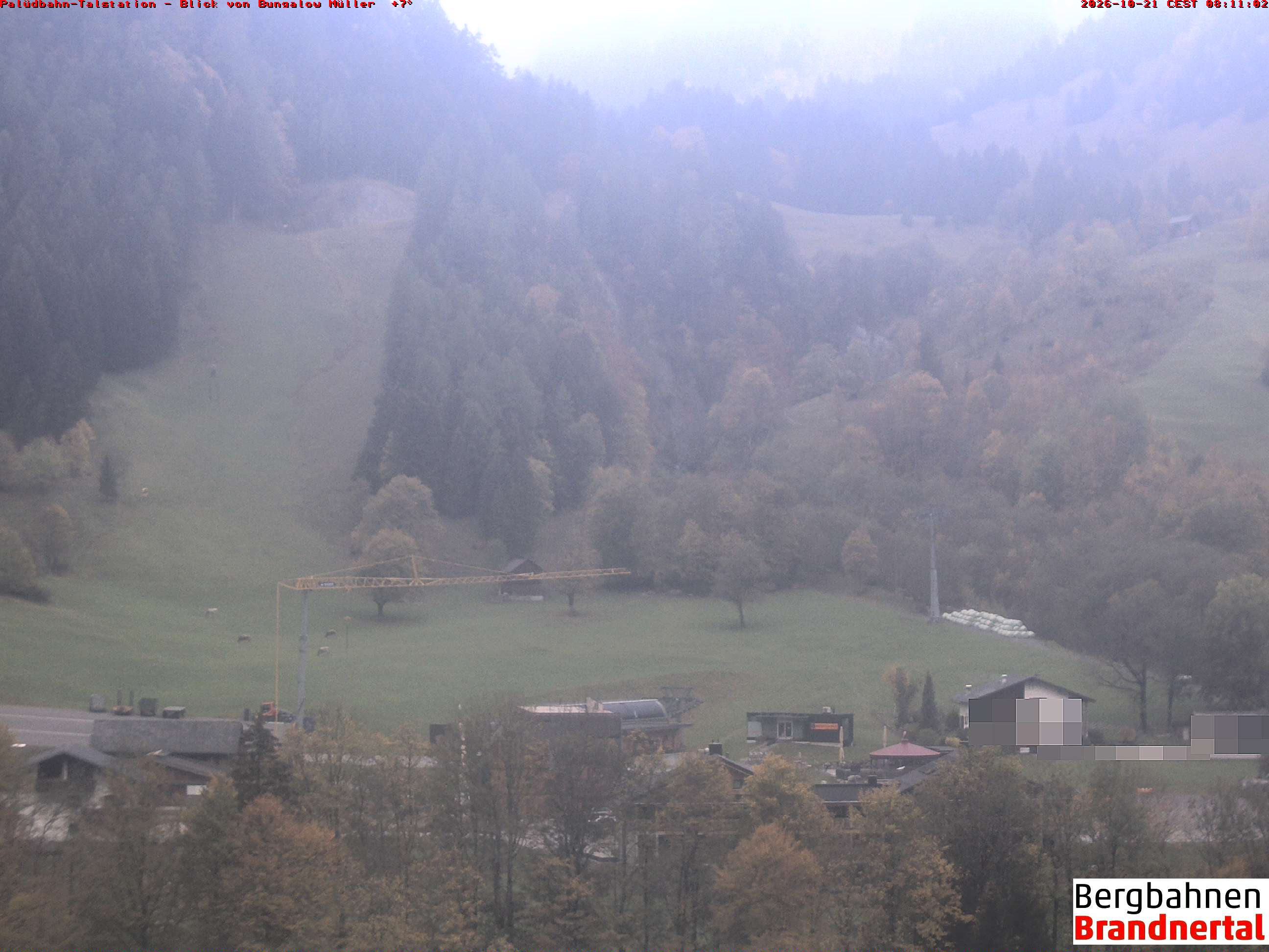 Blick auf Palüdbahn von Bungalow Müller