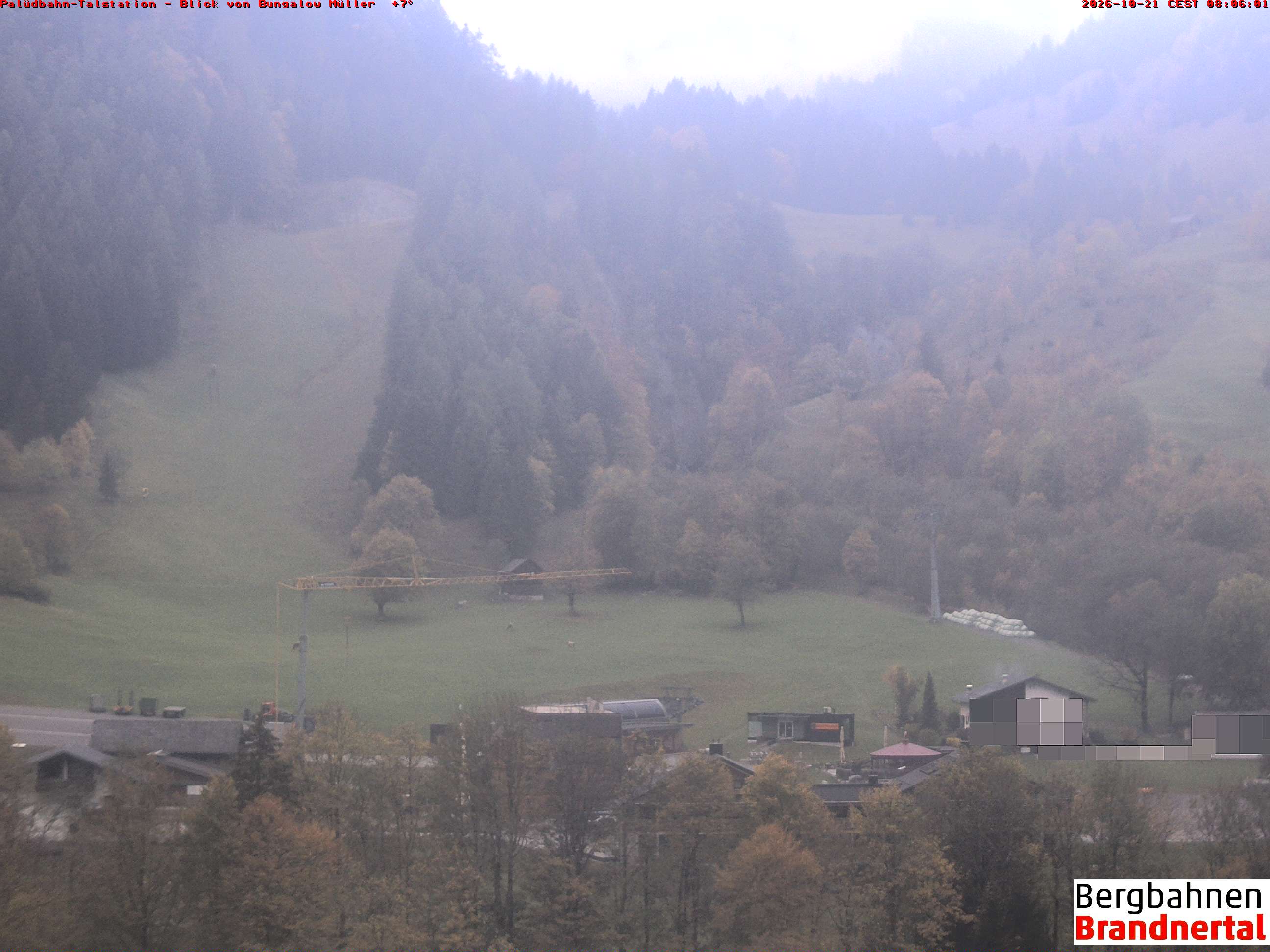 Blick auf Palüdbahn von Bungalow Müller
