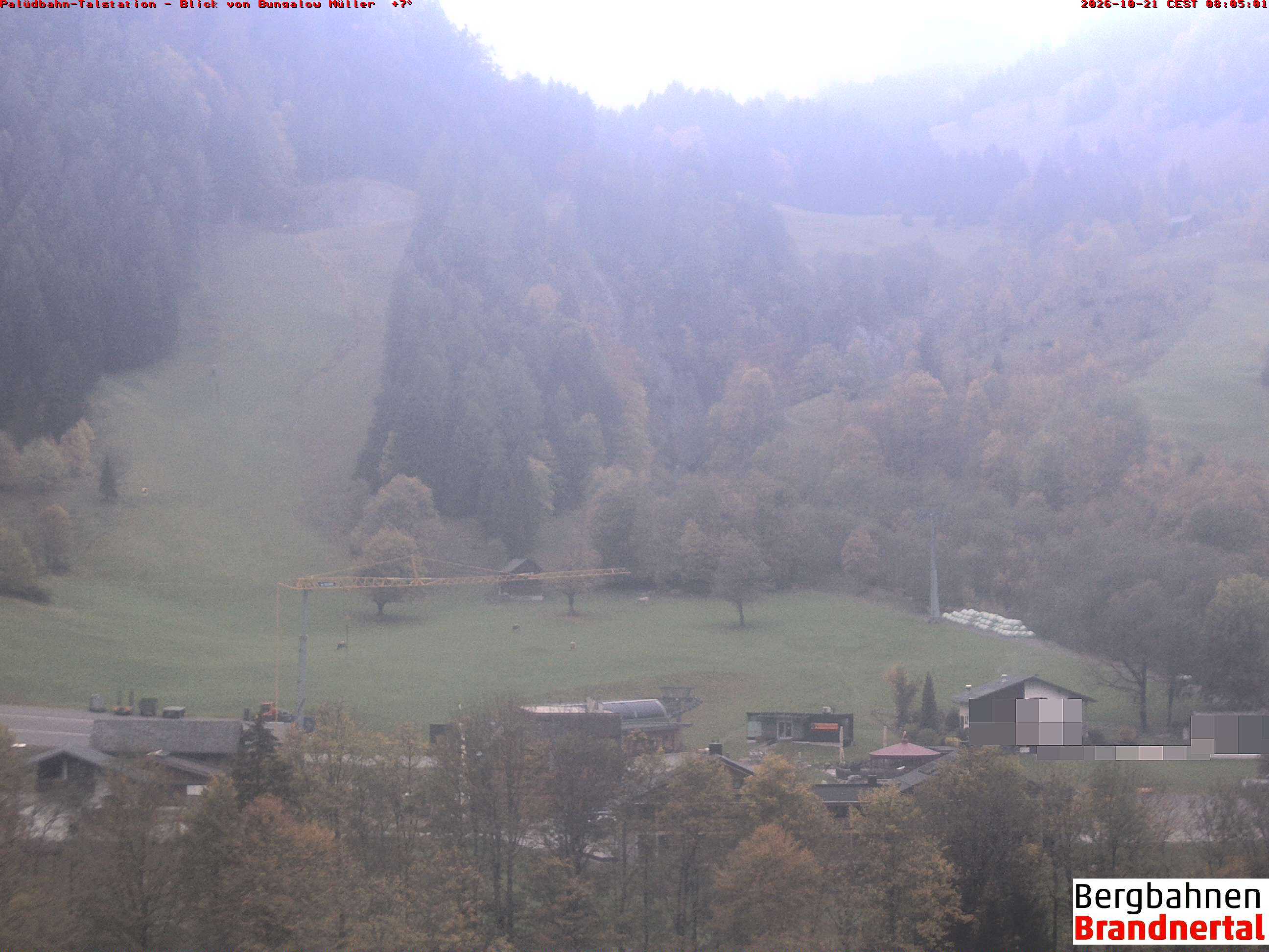 Blick auf Palüdbahn von Bungalow Müller