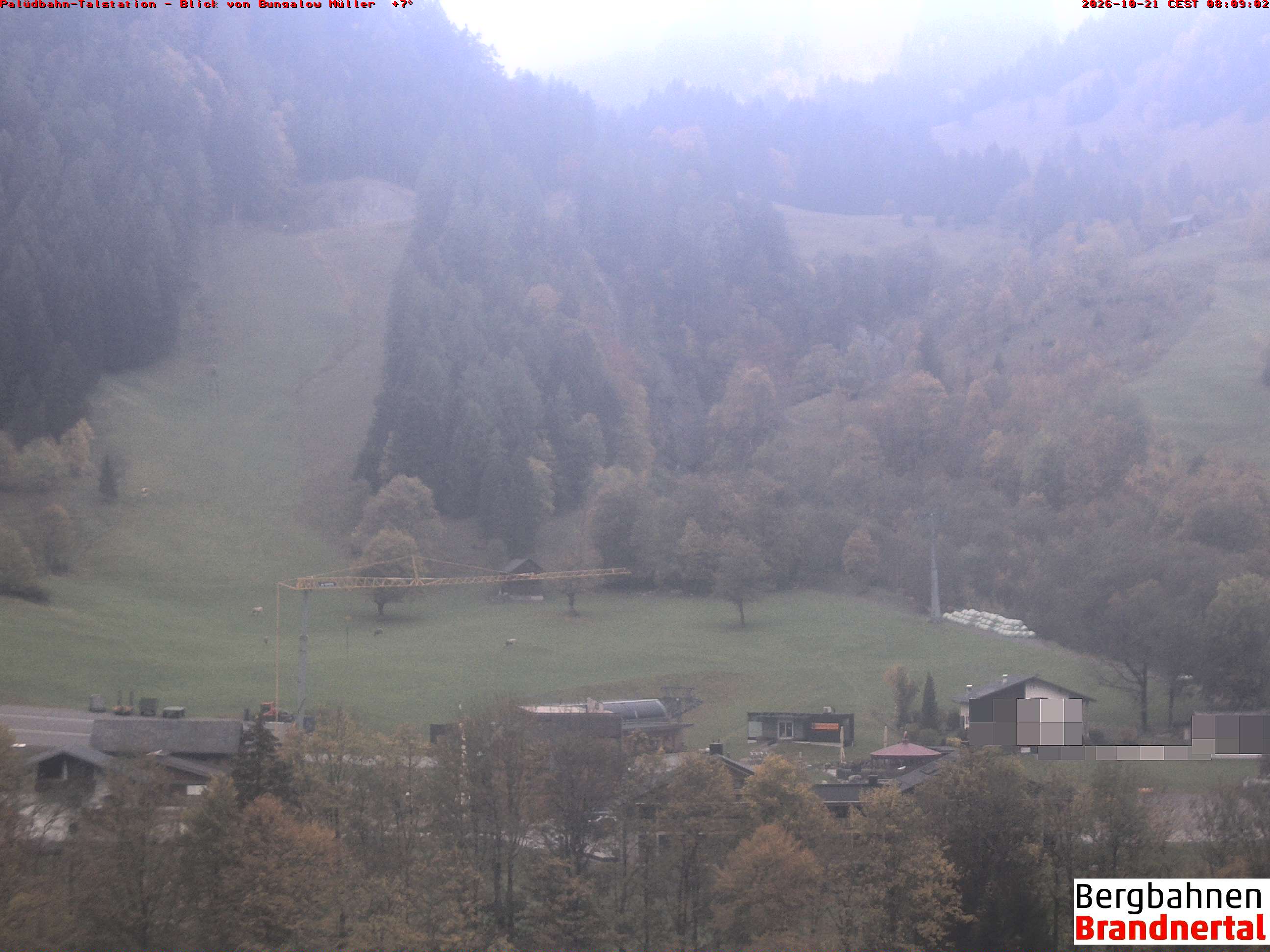 Blick auf Palüdbahn von Bungalow Müller