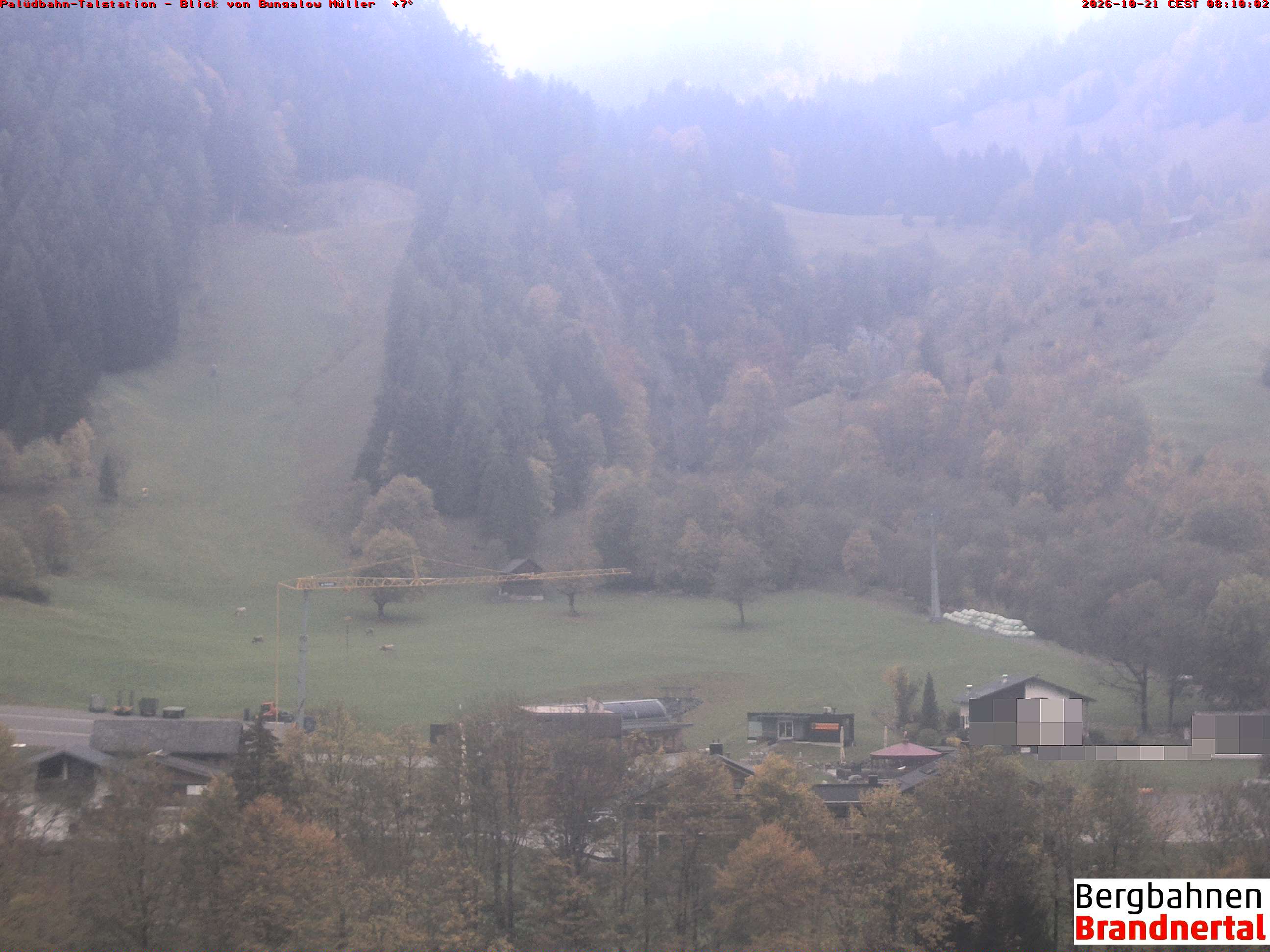 Blick auf Palüdbahn von Bungalow Müller