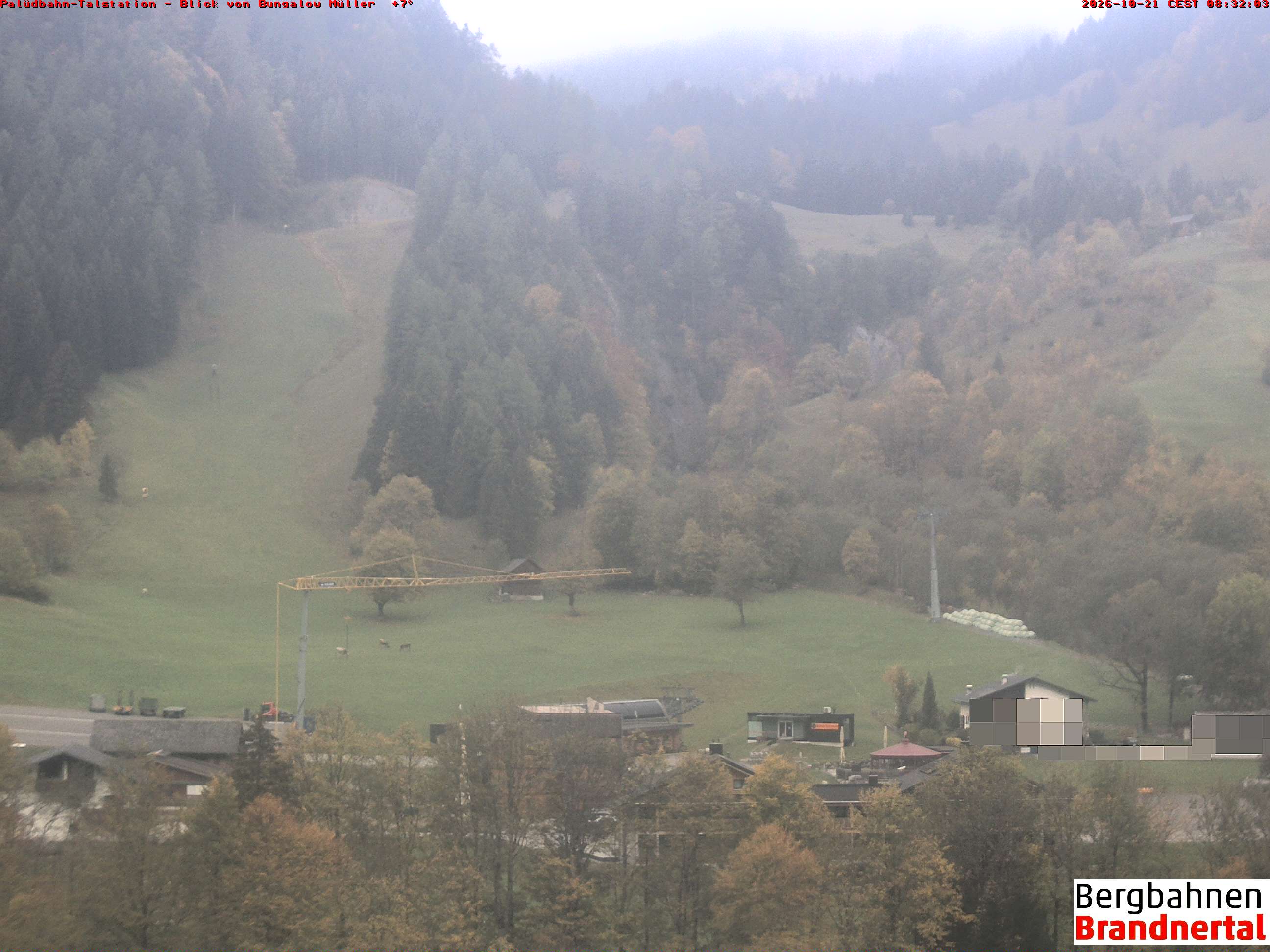 Blick auf Palüdbahn von Bungalow Müller
