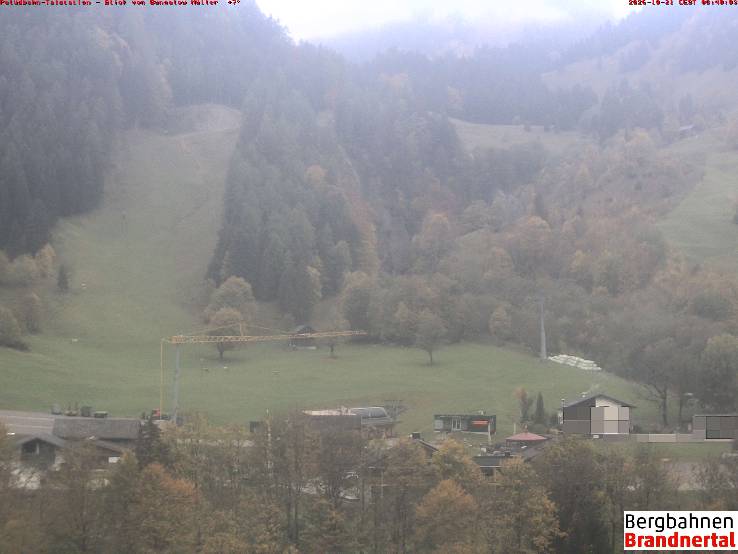 Blick auf Palüdbahn von Bungalow Müller