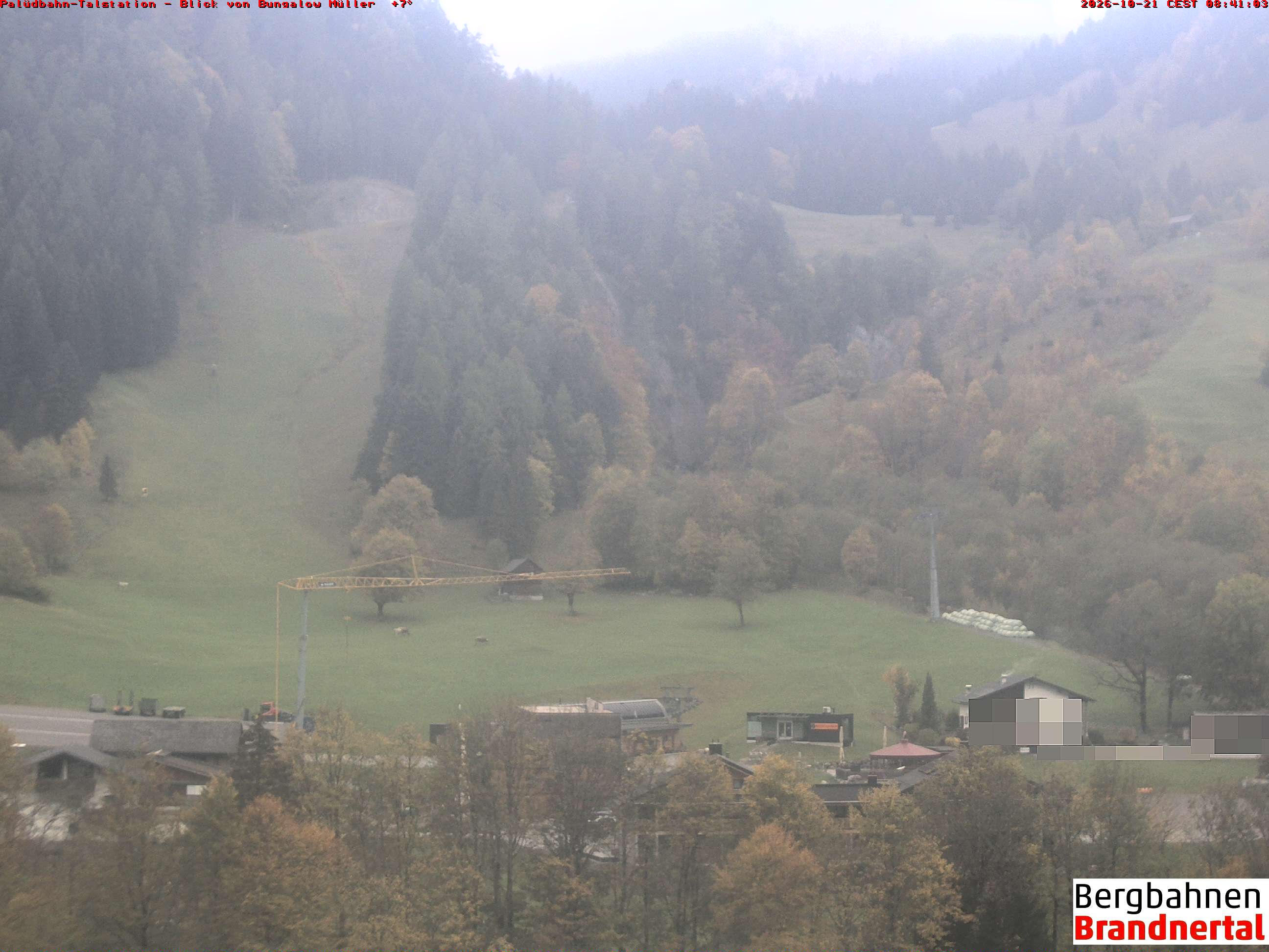 Blick auf Palüdbahn von Bungalow Müller