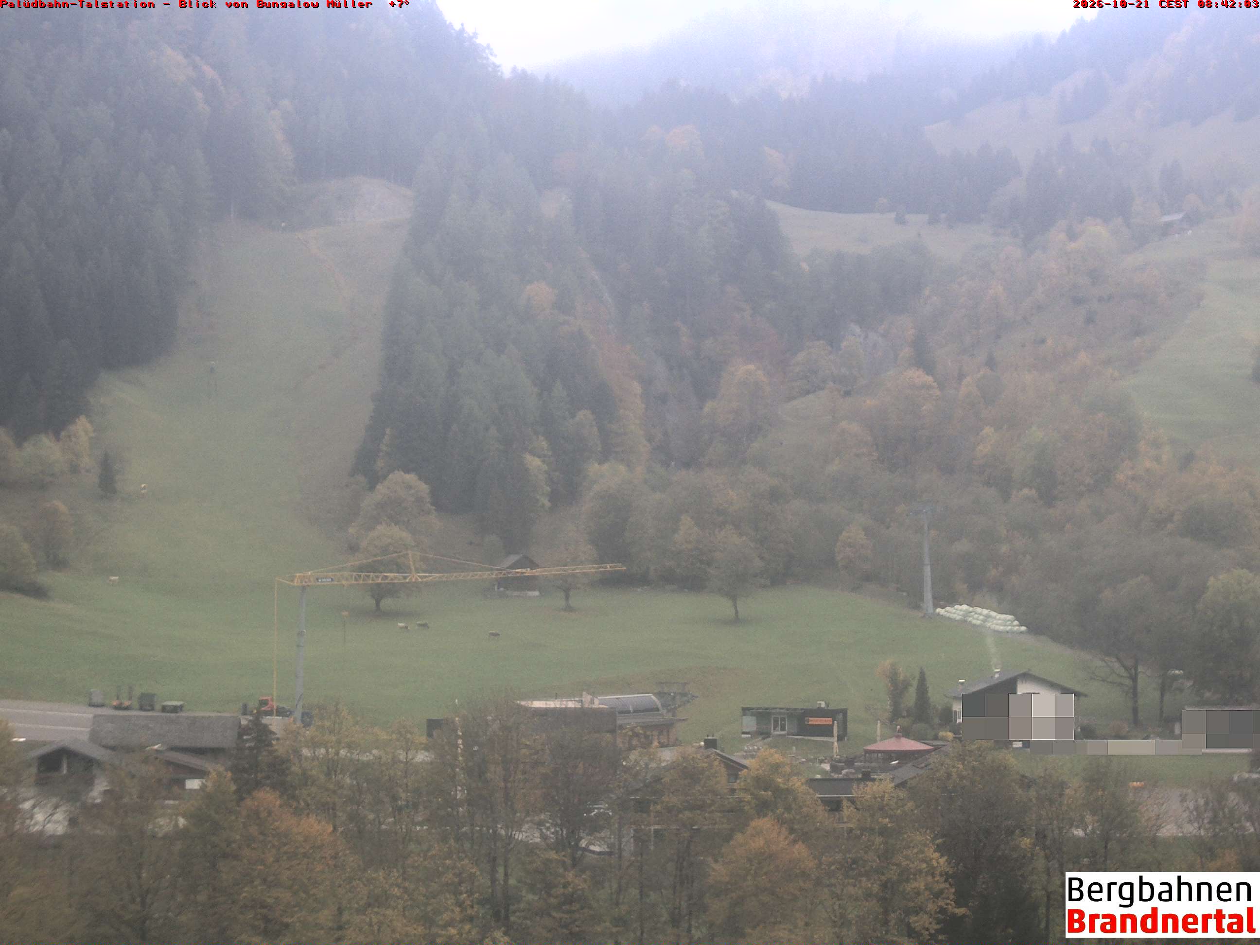 Blick auf Palüdbahn von Bungalow Müller