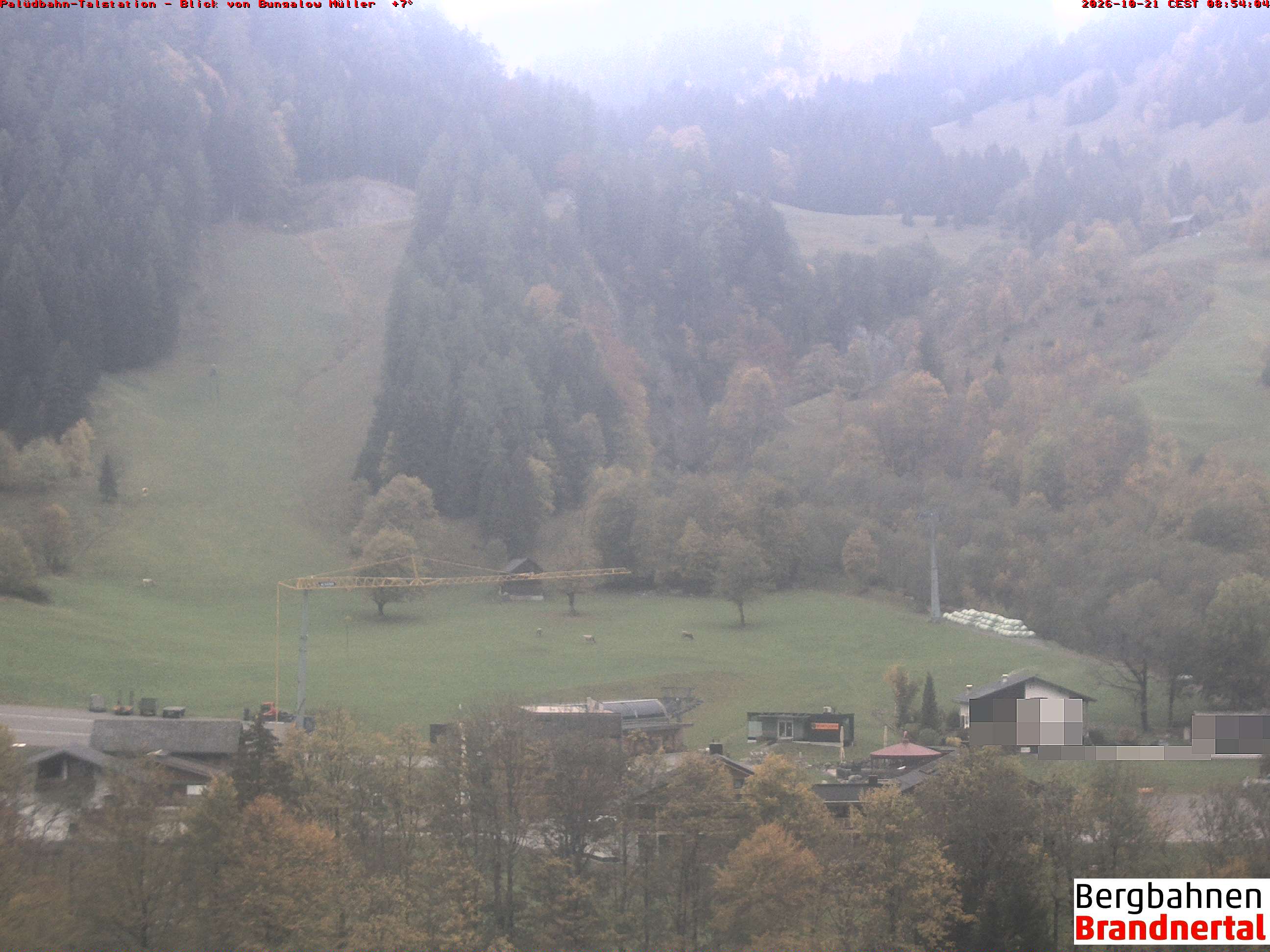 Blick auf Palüdbahn von Bungalow Müller