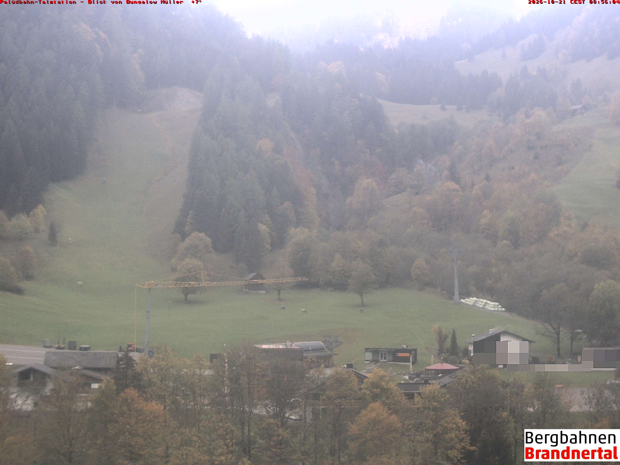 Blick auf Palüdbahn von Bungalow Müller