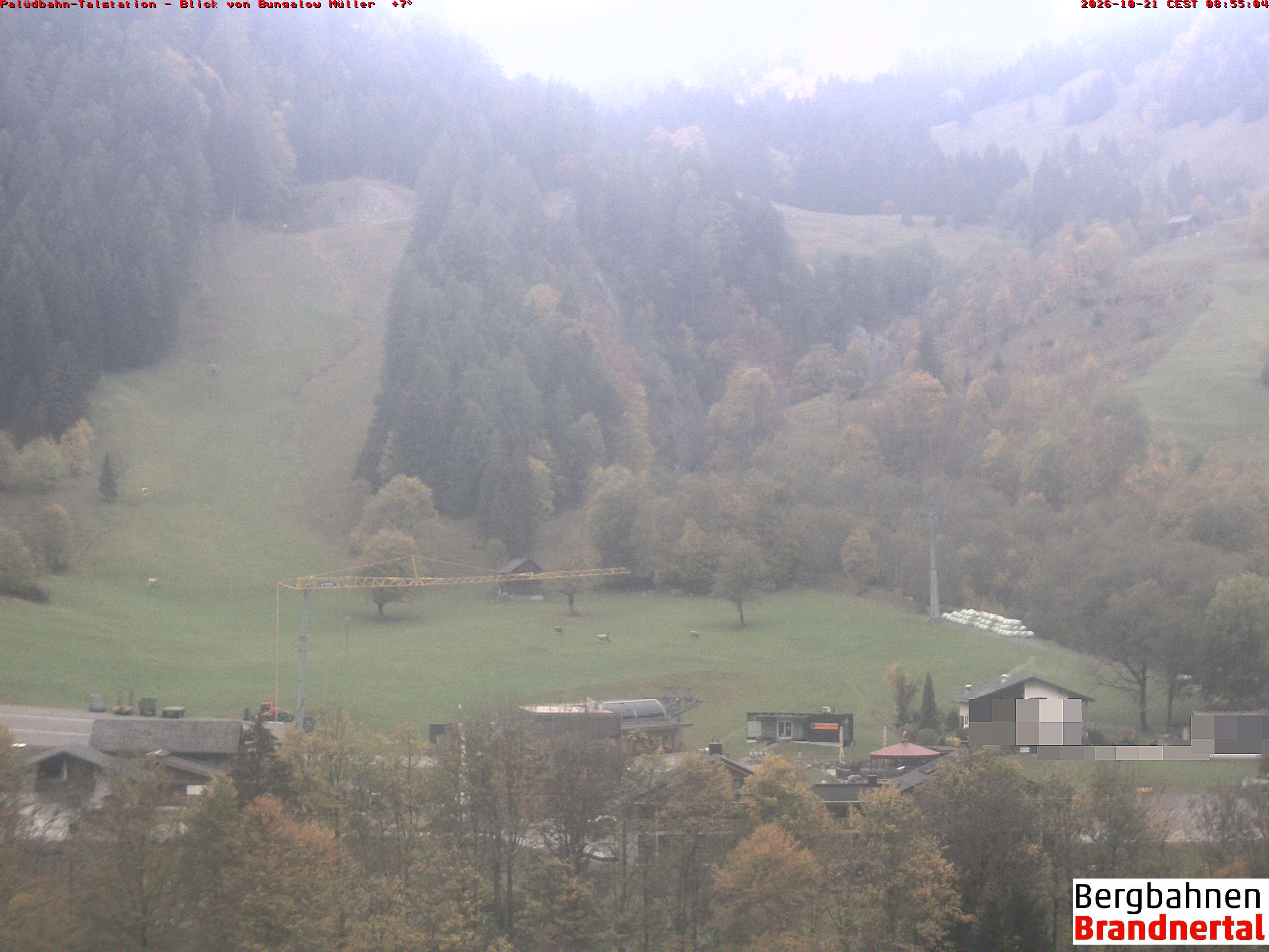 Blick auf Palüdbahn von Bungalow Müller