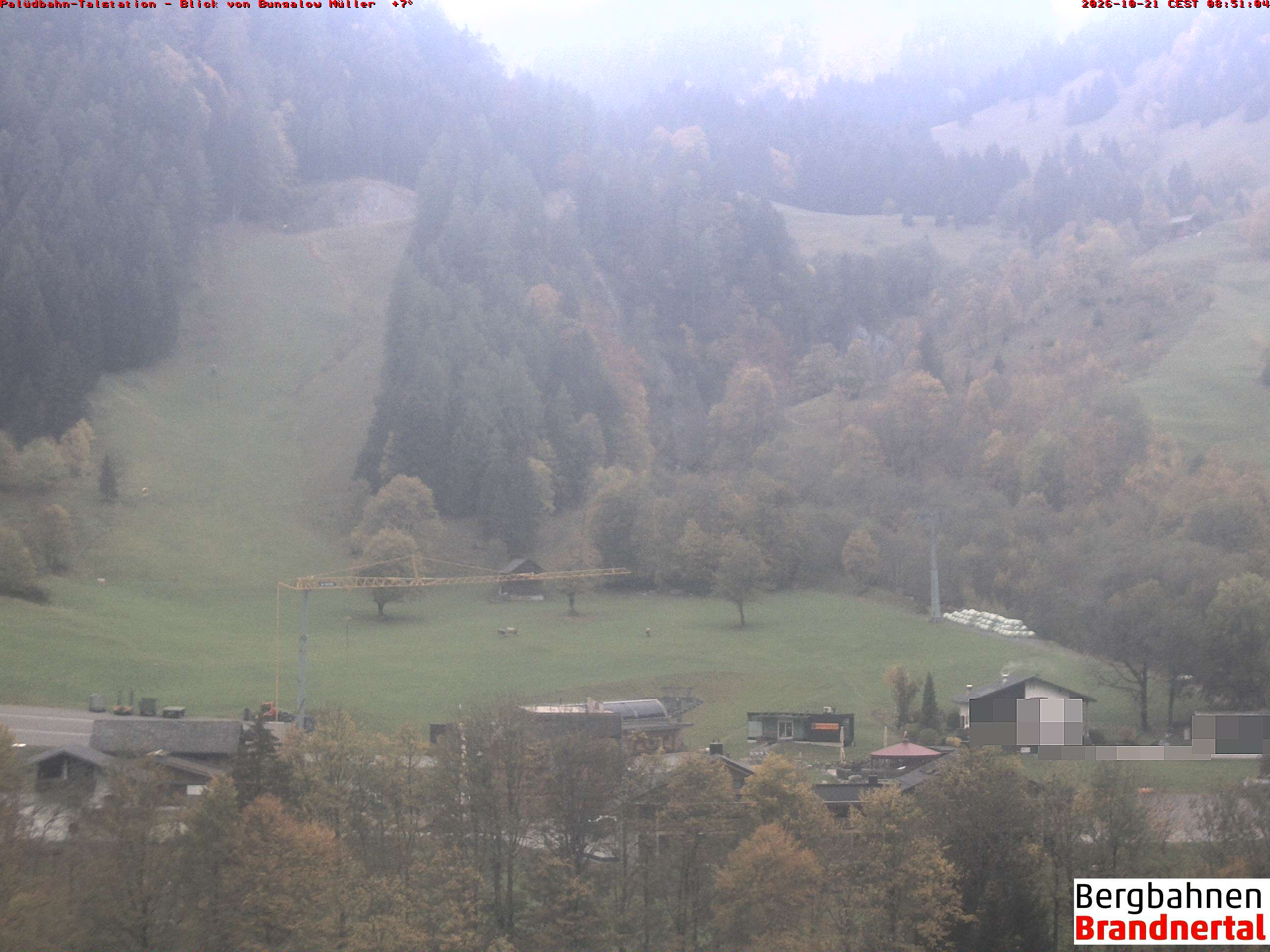 Blick auf Palüdbahn von Bungalow Müller
